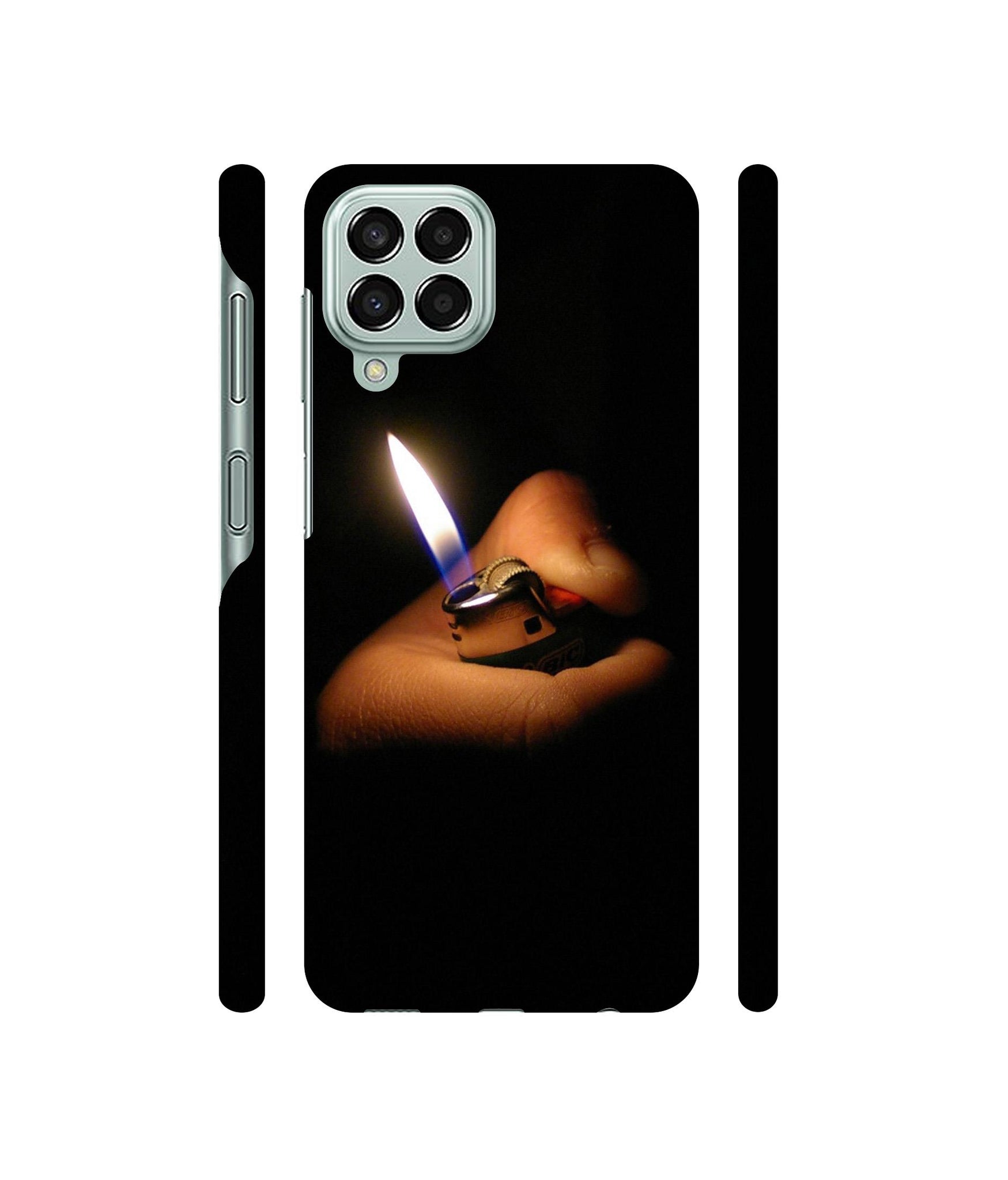 Lighter Flames Designer Hard Back Cover for Samsung Galaxy M33 5G