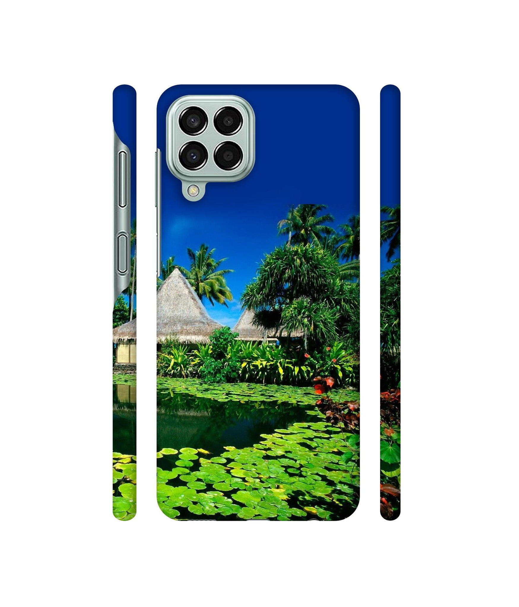 Tropics Water Designer Hard Back Cover for Samsung Galaxy M33 5G