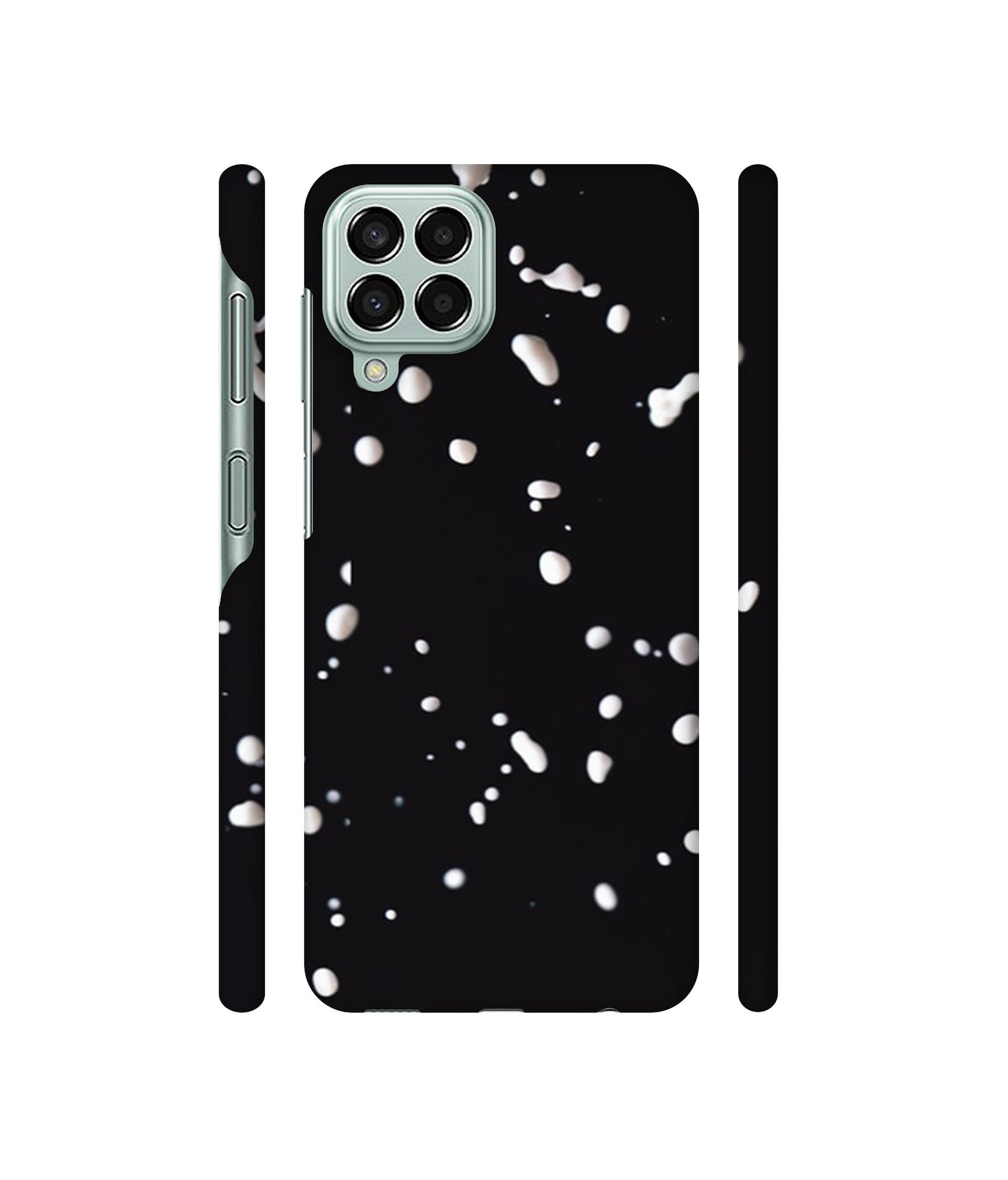 Milk Splash Designer Hard Back Cover for Samsung Galaxy M33 5G