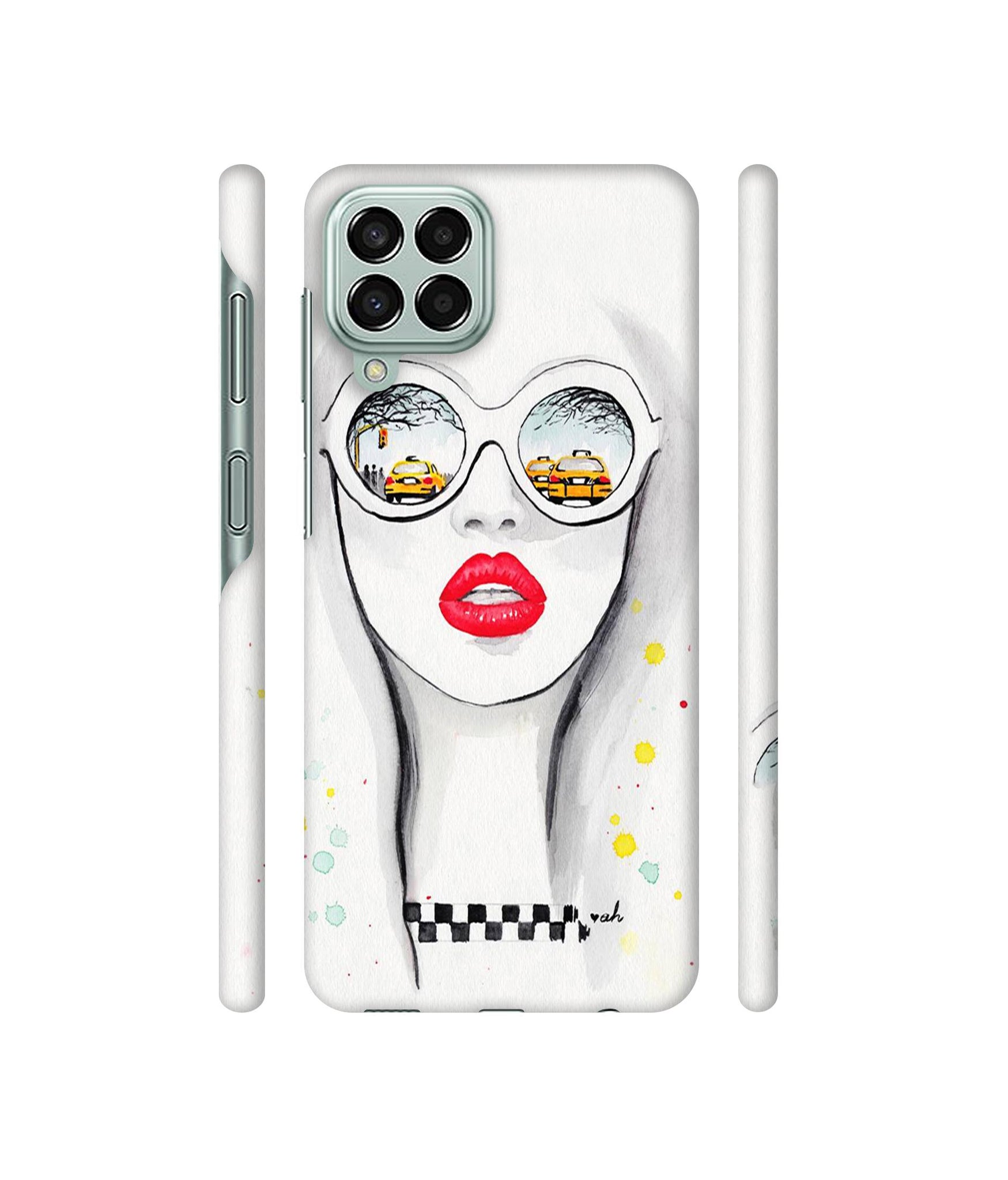 Girl Designer Hard Back Cover for Samsung Galaxy M33 5G