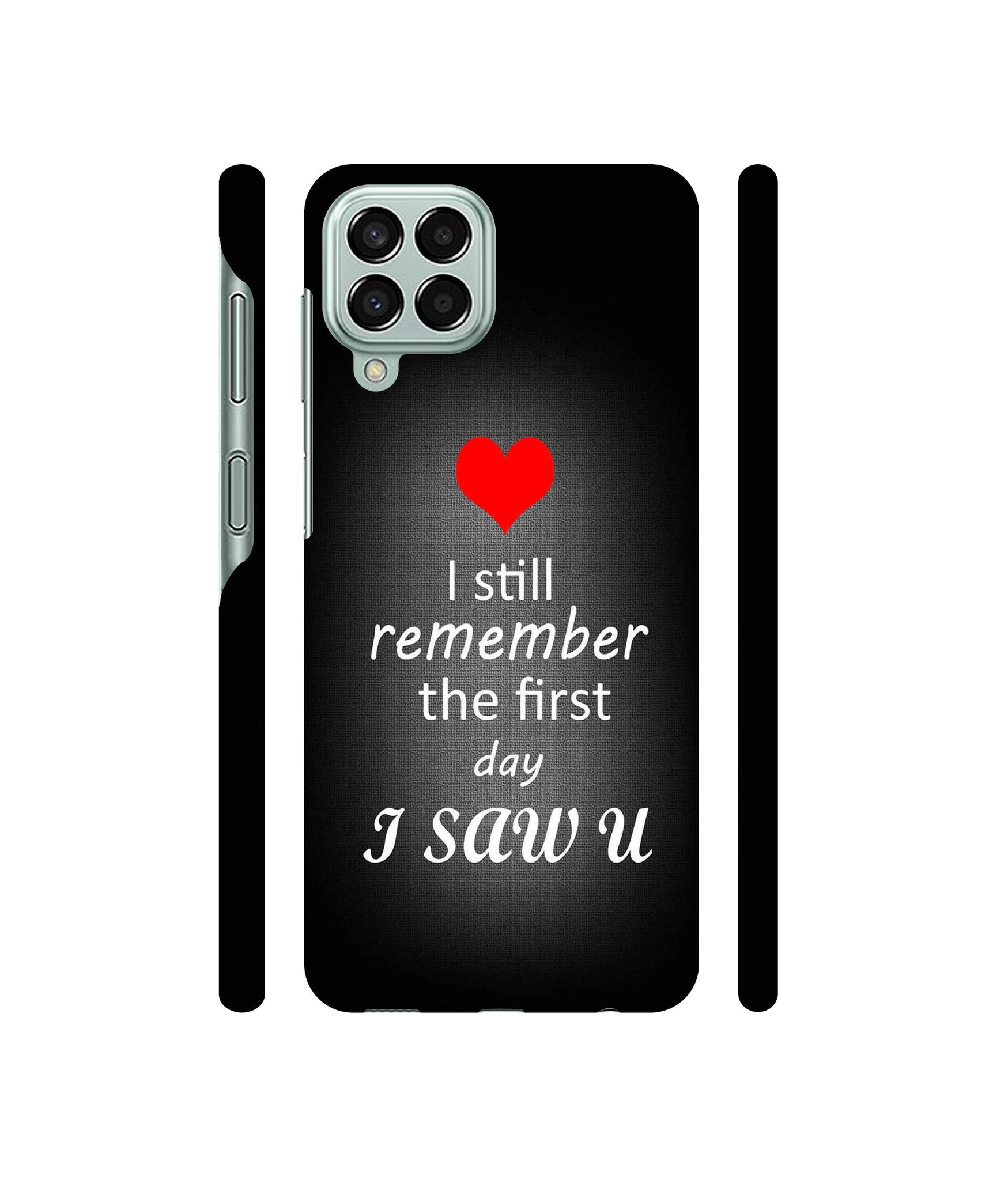 I Saw You Heart Designer Hard Back Cover for Samsung Galaxy M33 5G