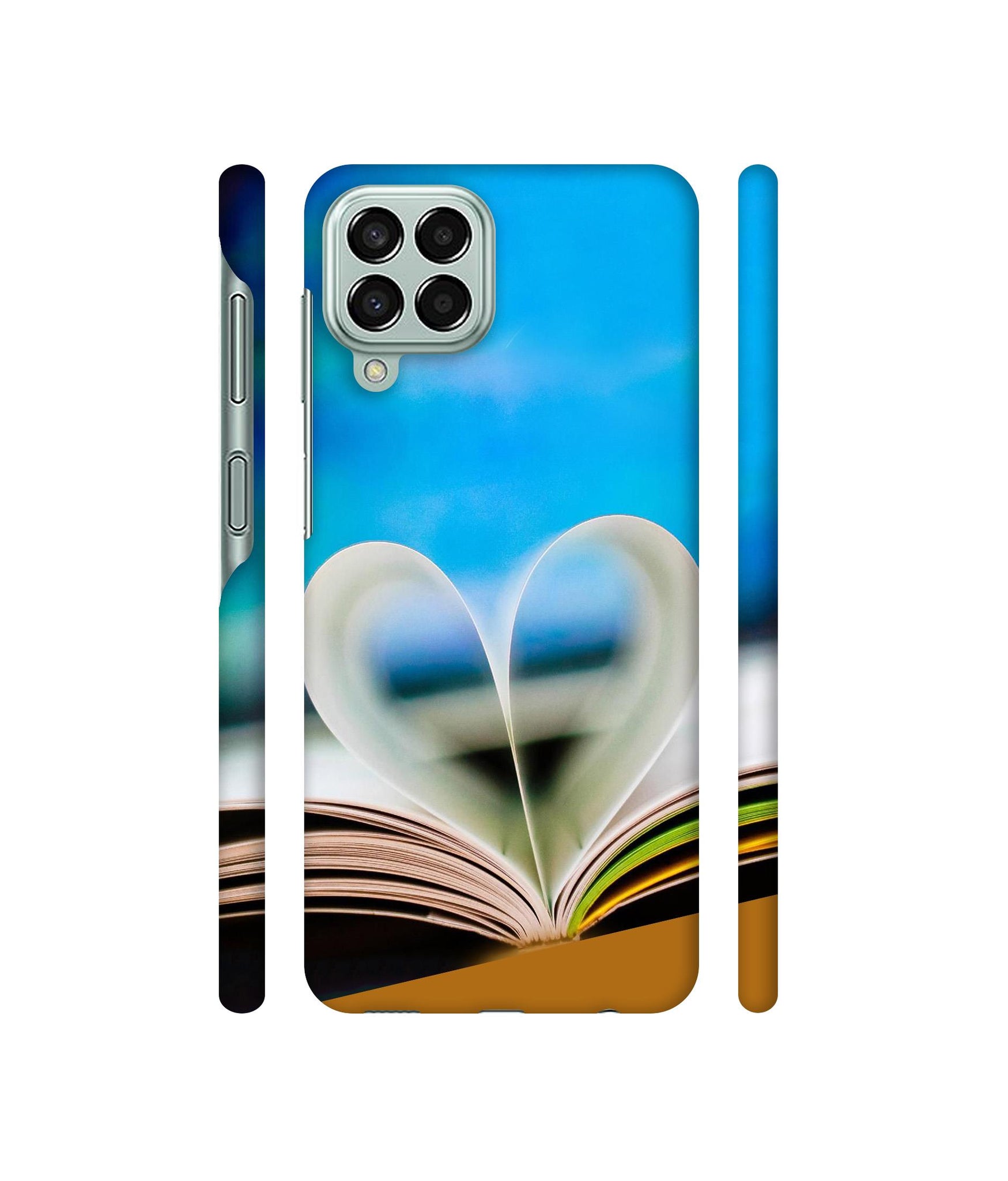 Love Book Designer Hard Back Cover for Samsung Galaxy M33 5G