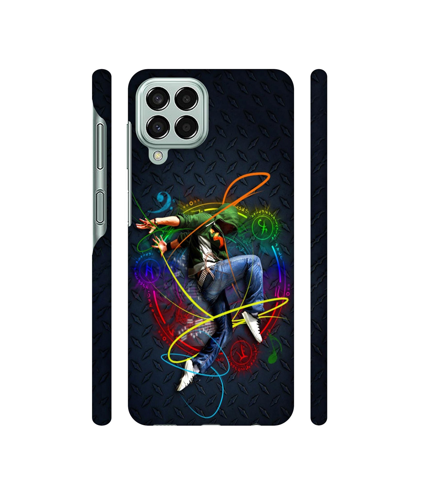 Boy With Music Designer Hard Back Cover for Samsung Galaxy M33 5G