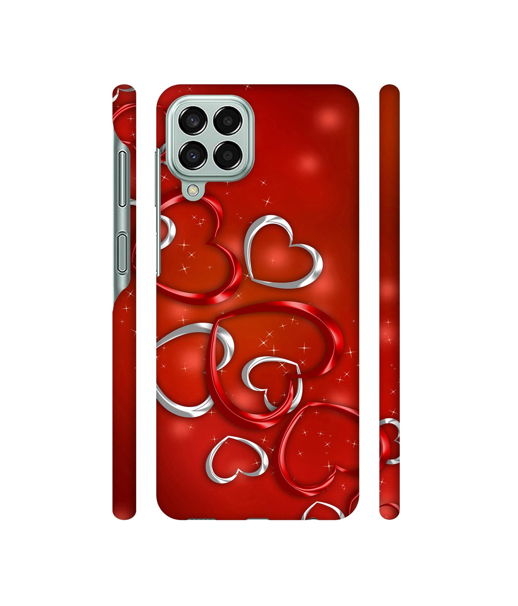 Hearts Designer Hard Back Cover for Samsung Galaxy M33 5G