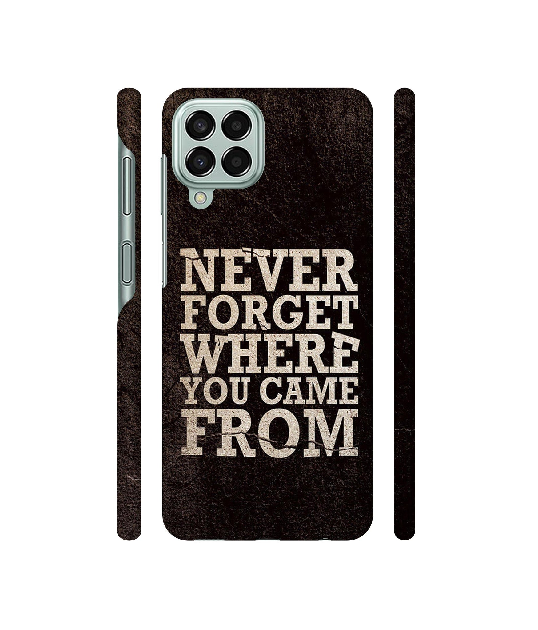 Thought Designer Hard Back Cover for Samsung Galaxy M33 5G