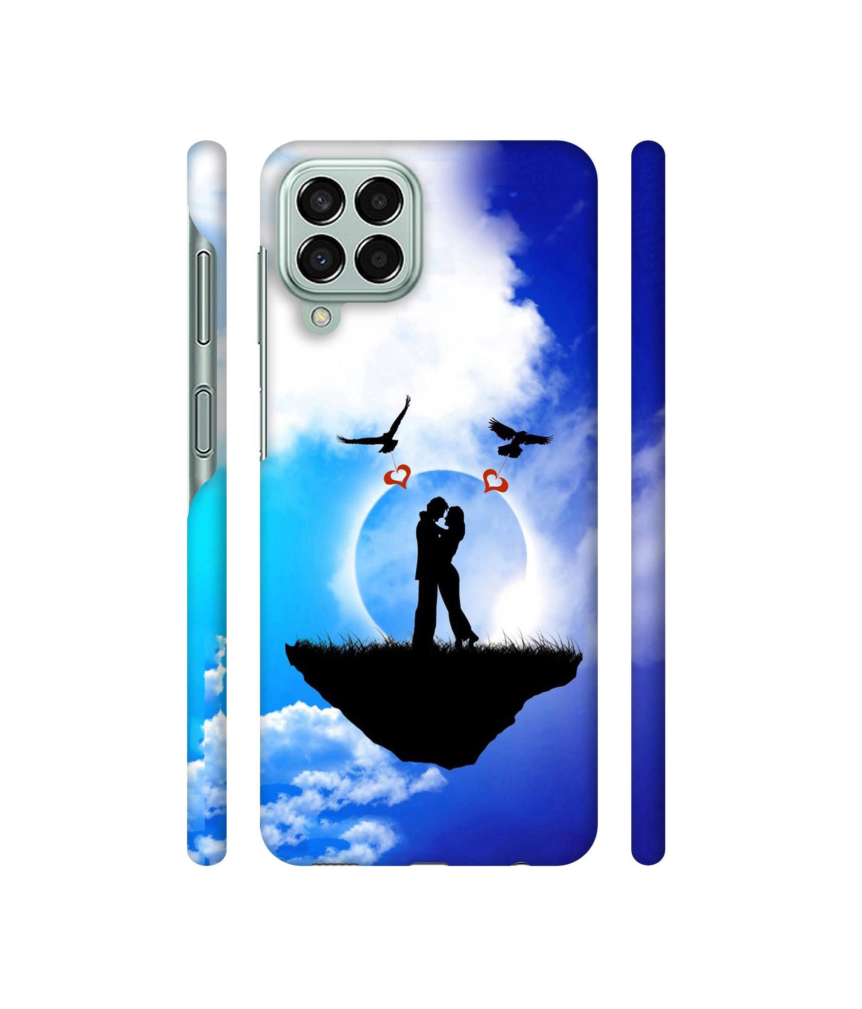 Flying Love Designer Hard Back Cover for Samsung Galaxy M33 5G