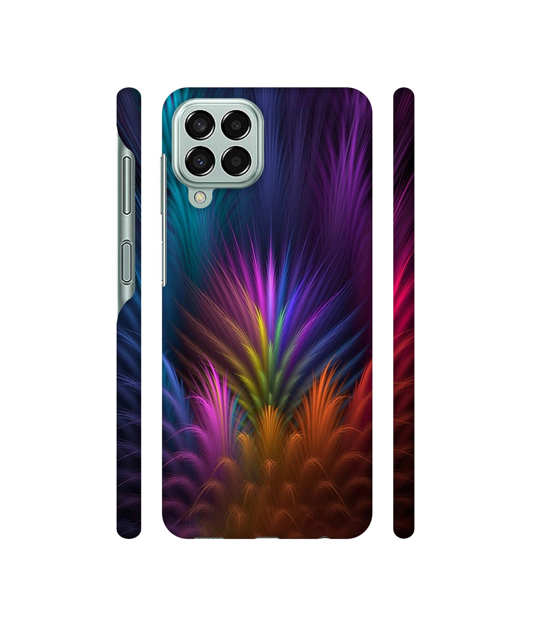 Multicoloured Designer Hard Back Cover for Samsung Galaxy M33 5G