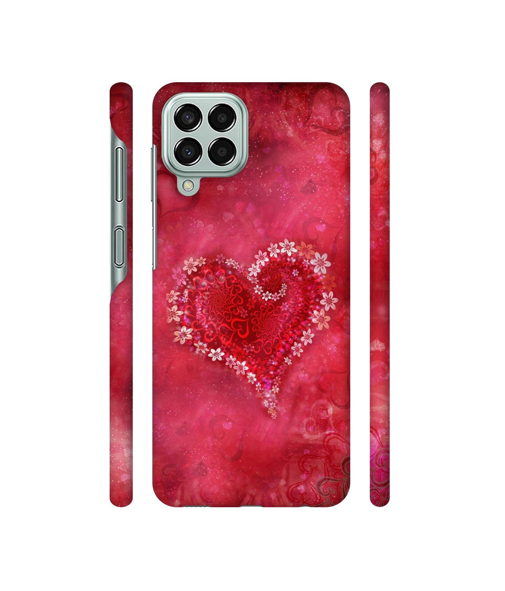 Heart Designer Hard Back Cover for Samsung Galaxy M33 5G