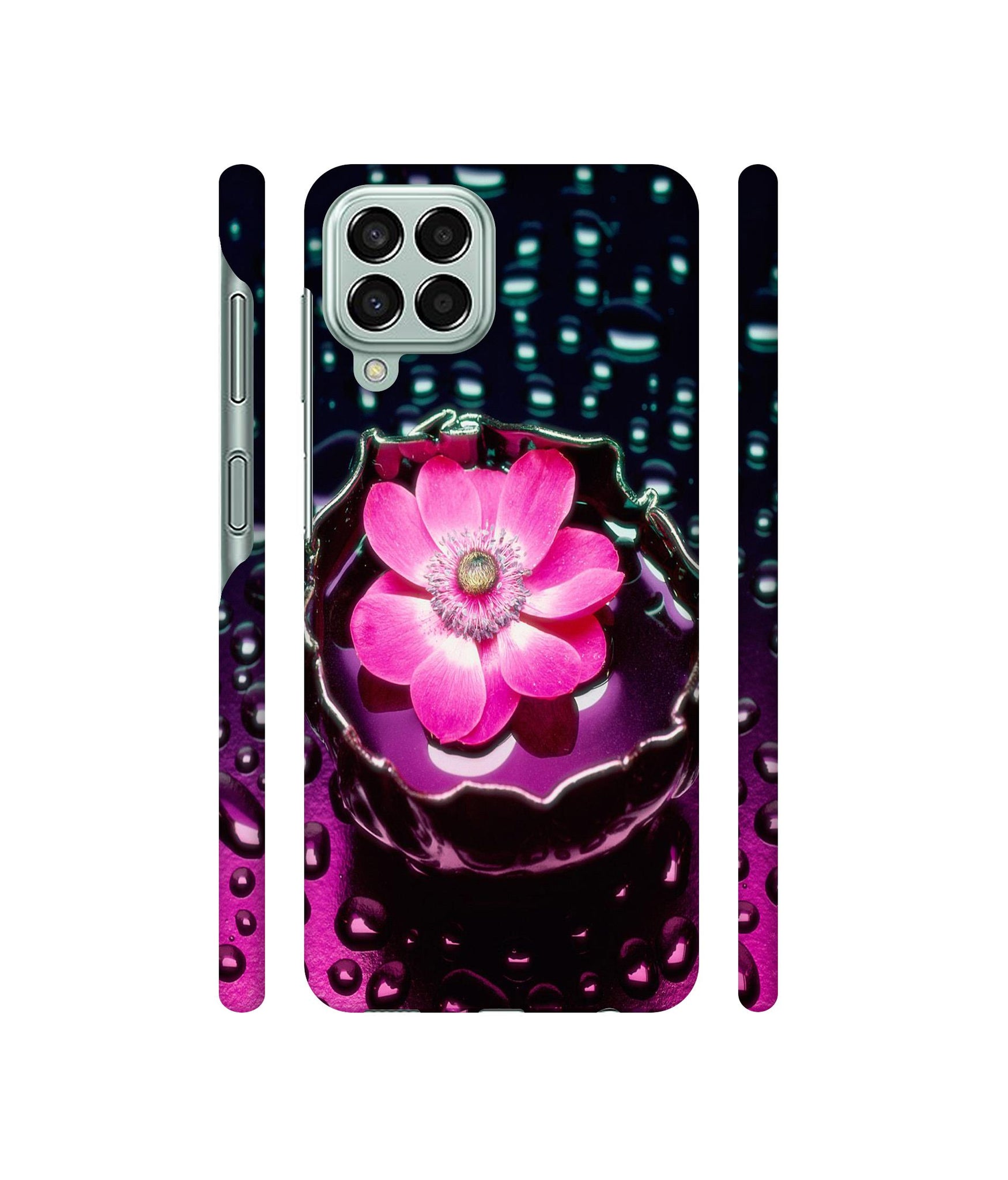 Flower in Water Designer Hard Back Cover for Samsung Galaxy M33 5G