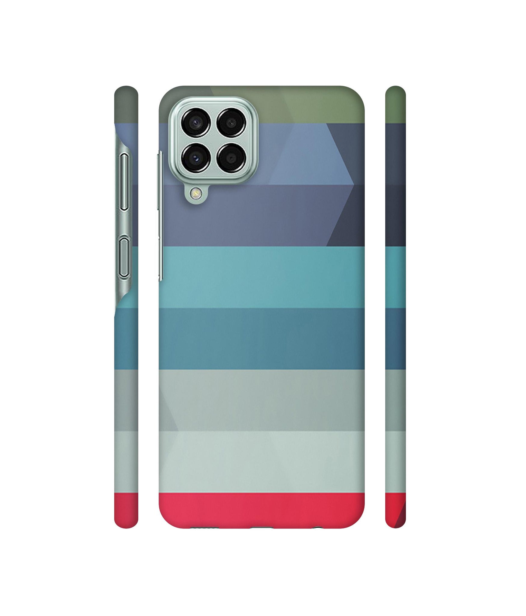 Colorful Lines Designer Hard Back Cover for Samsung Galaxy M33 5G