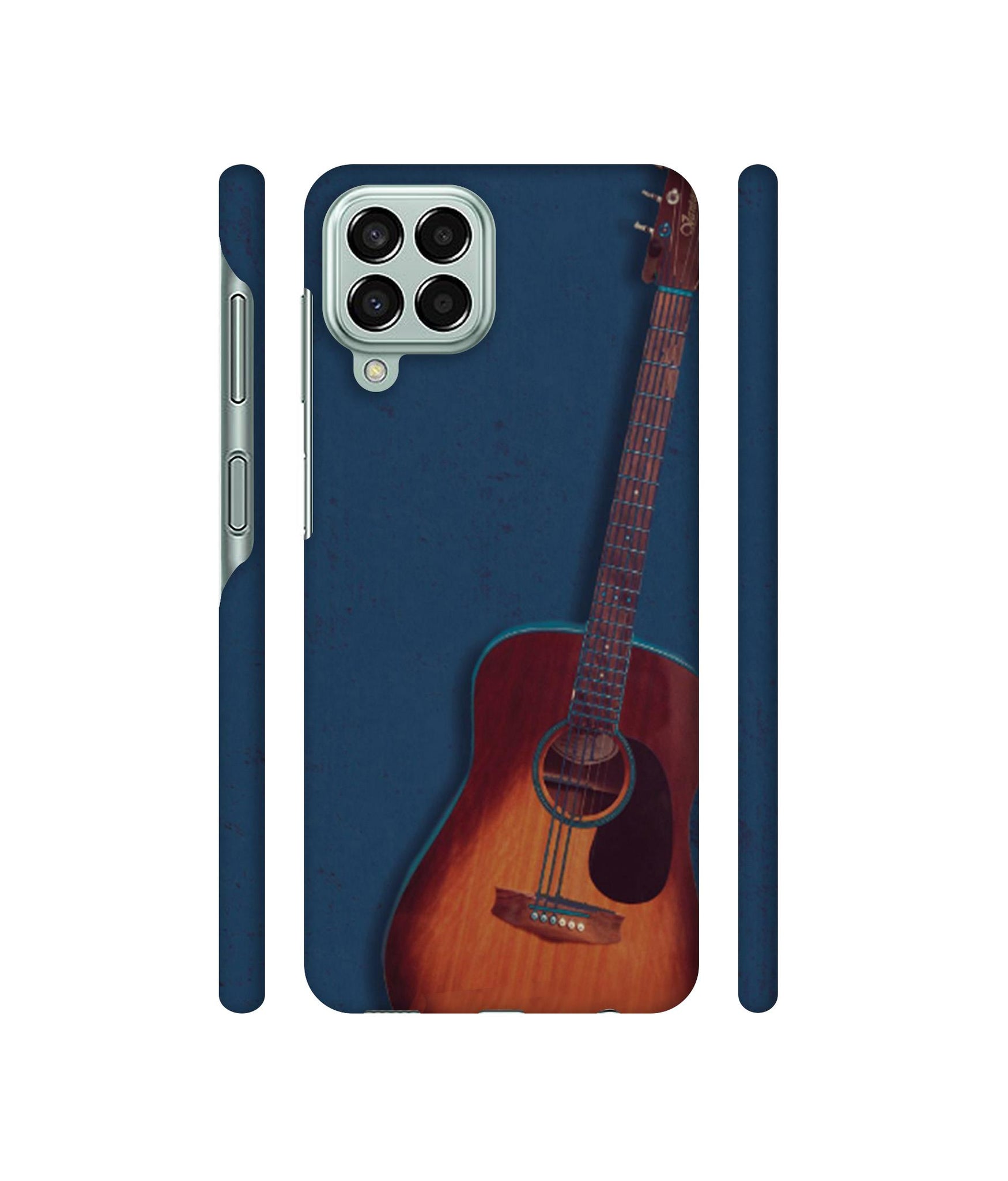 Guitar Designer Hard Back Cover for Samsung Galaxy M33 5G