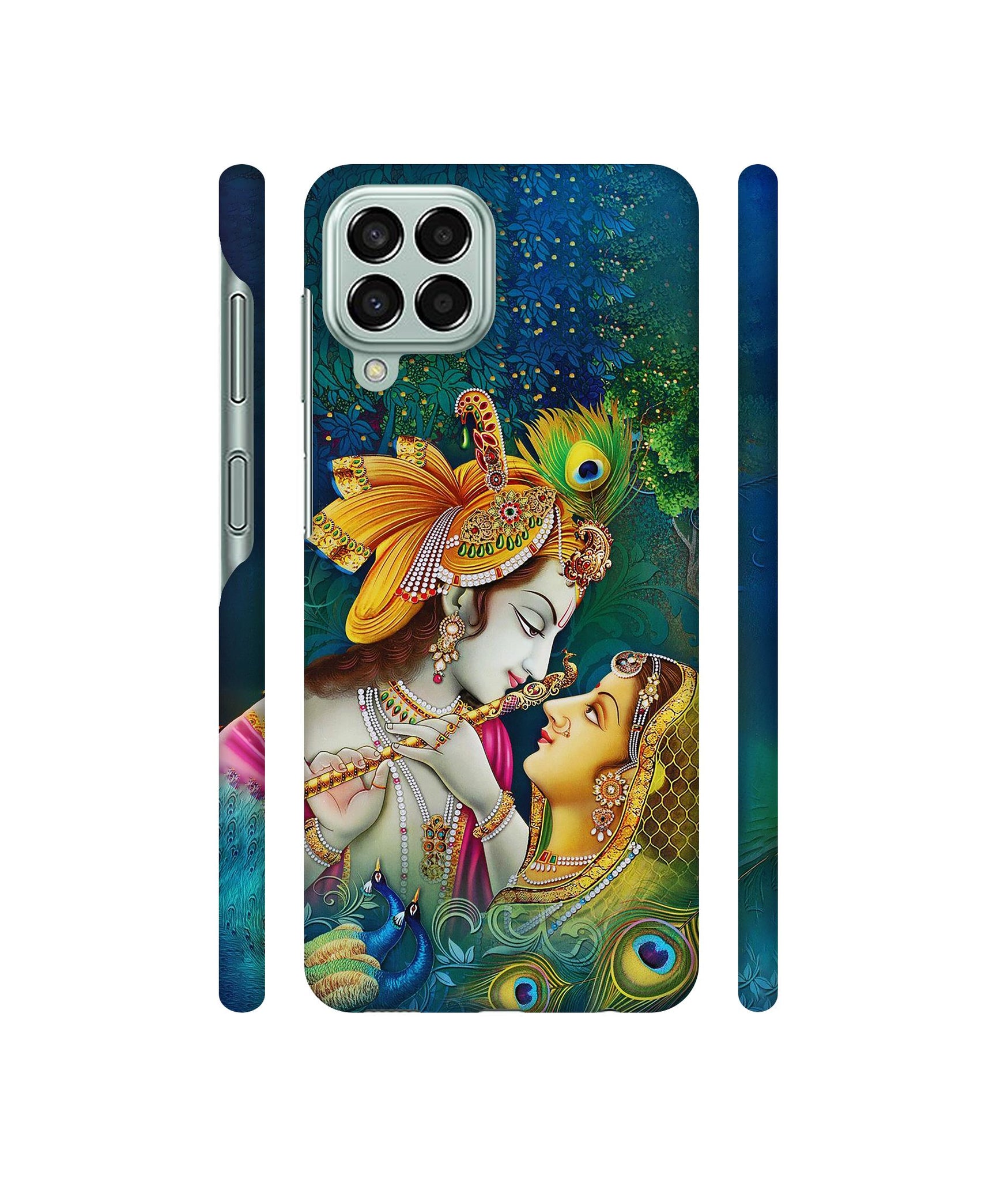 Radha Kishan Love Designer Hard Back Cover for Samsung Galaxy M33 5G