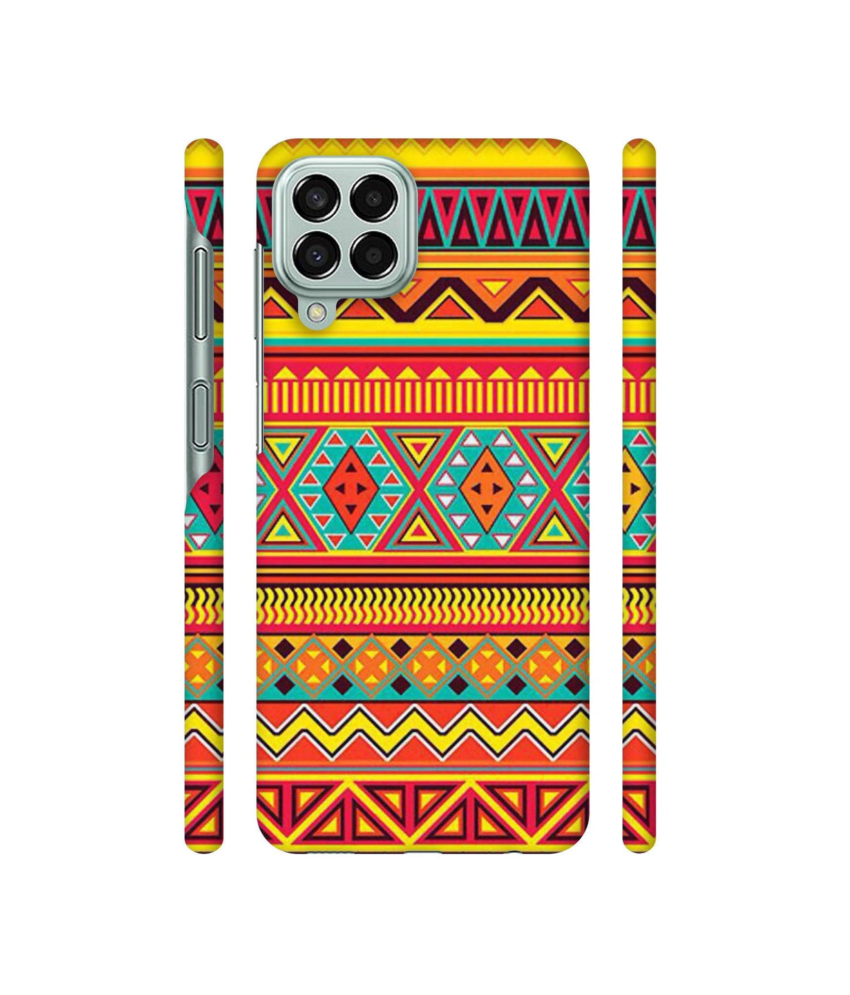 Artistic Rangoli Designer Hard Back Cover for Samsung Galaxy M33 5G