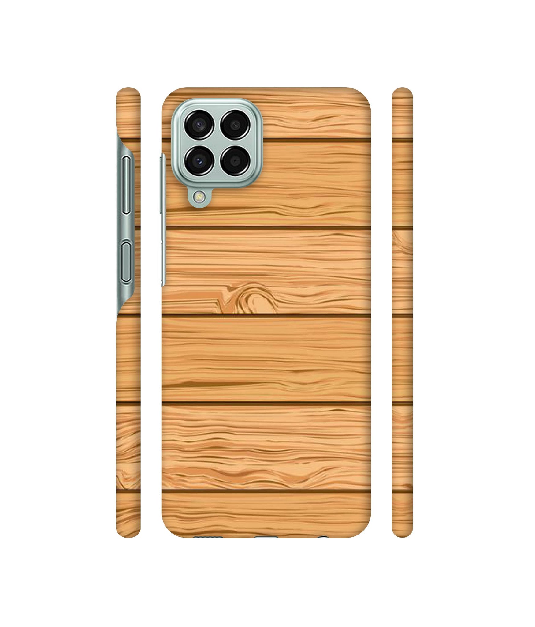 Wooden Texture Pattern Designer Hard Back Cover for Samsung Galaxy M33 5G