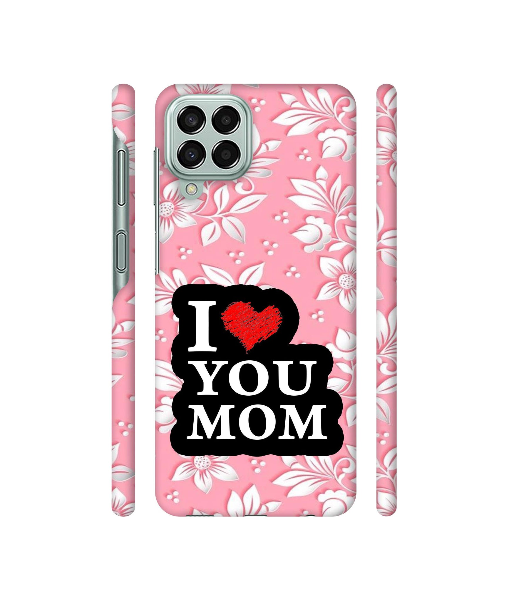 I Love Mom Designer Hard Back Cover for Samsung Galaxy M33 5G