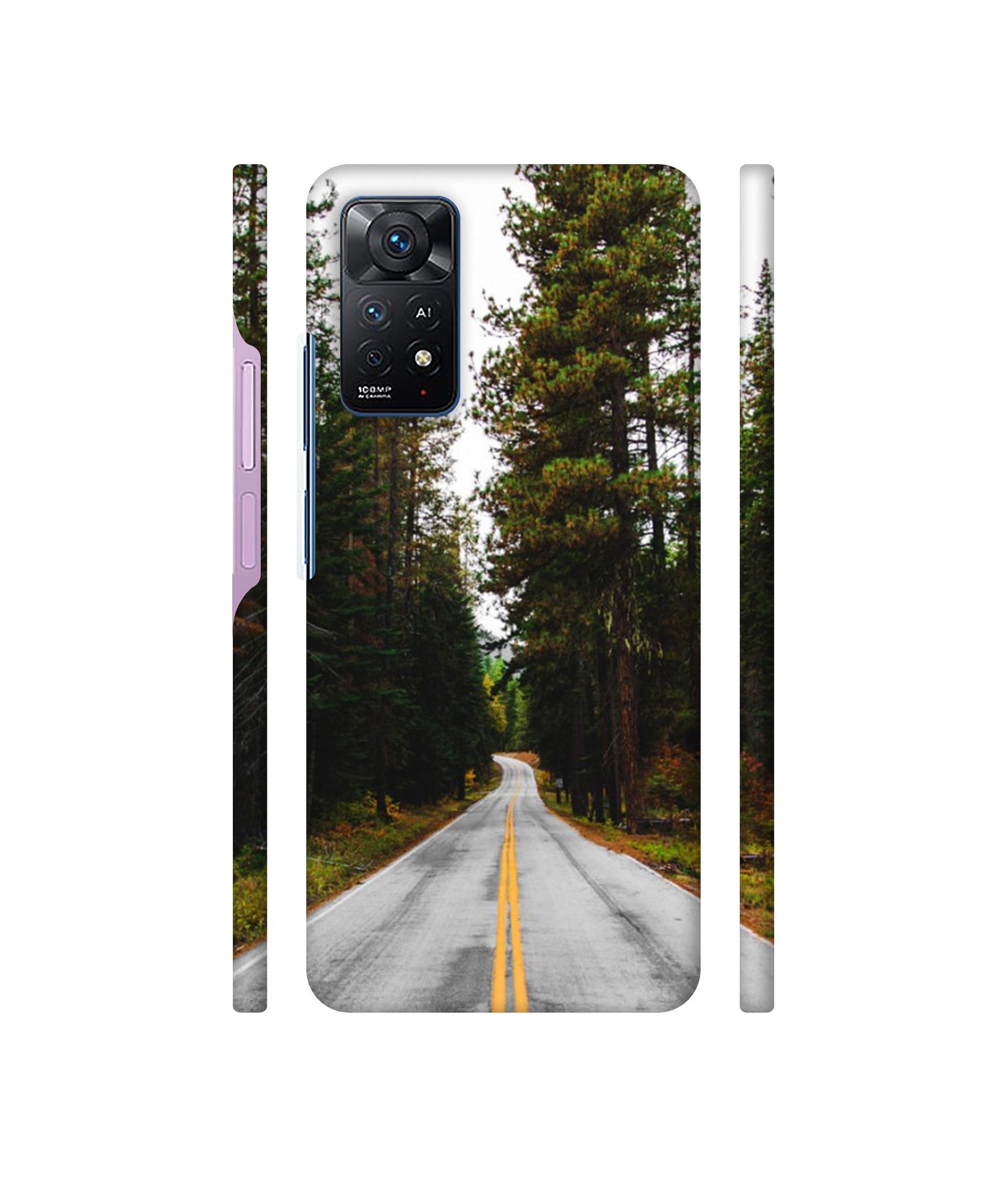 Road Photo Designer Hard Back Cover for Mi Redmi Note 11 Pro Plus 5G