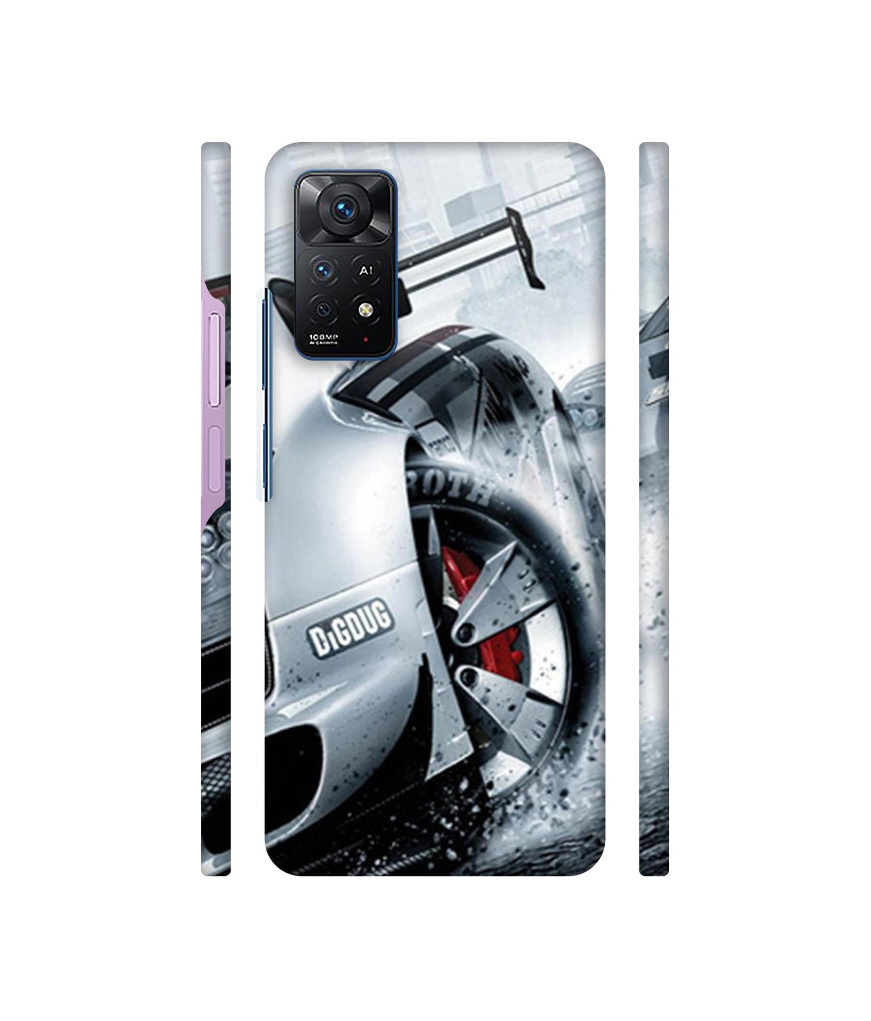 Drift Sport Print Designer Hard Back Cover for Mi Redmi Note 11 Pro Plus 5G