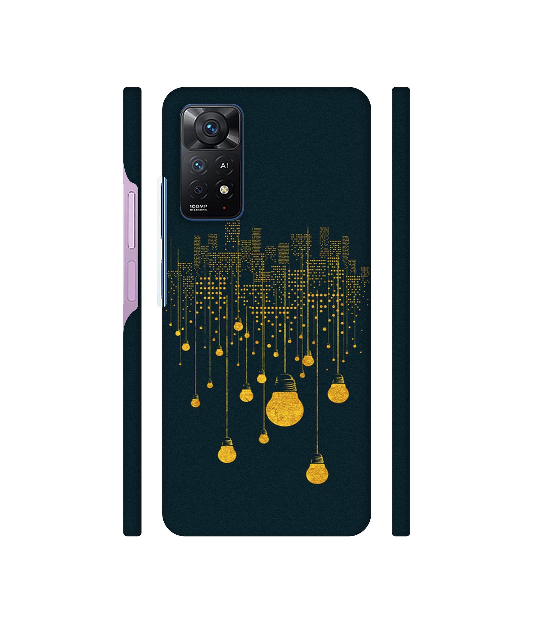 City Light Pattern Designer Hard Back Cover for Mi Redmi Note 11 Pro Plus 5G