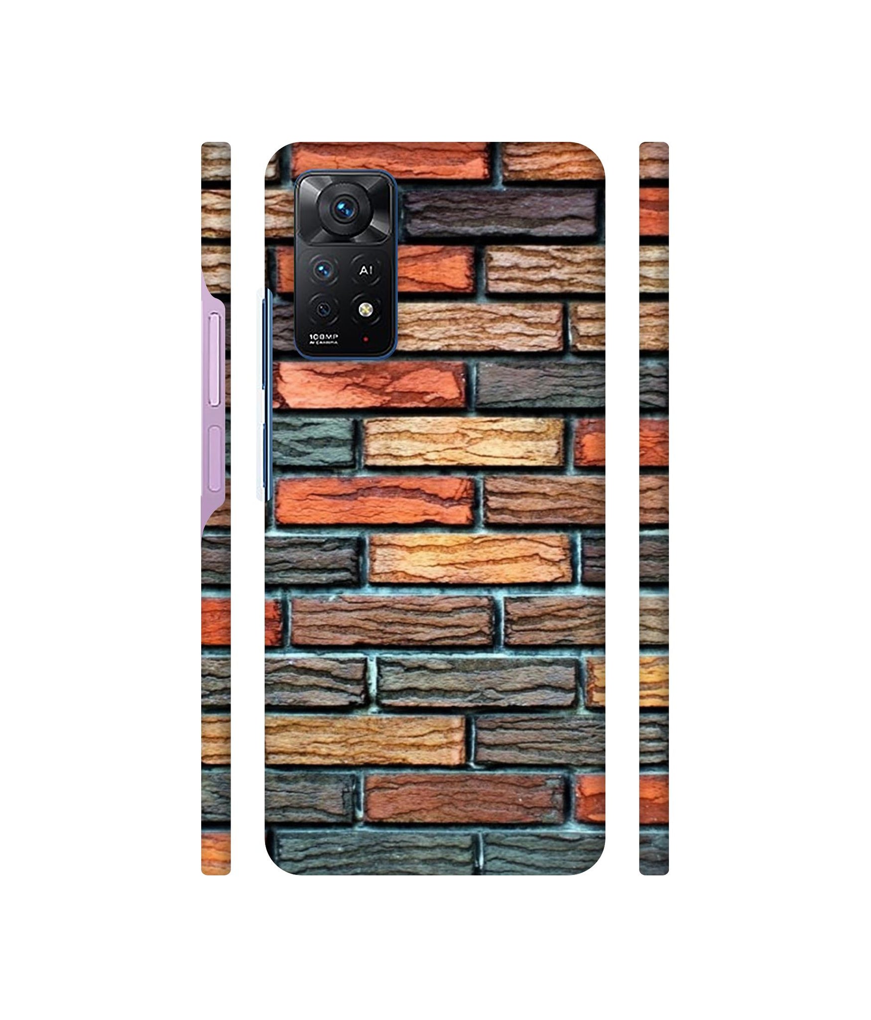 Brick Wall Designer Hard Back Cover for Mi Redmi Note 11 Pro Plus 5G