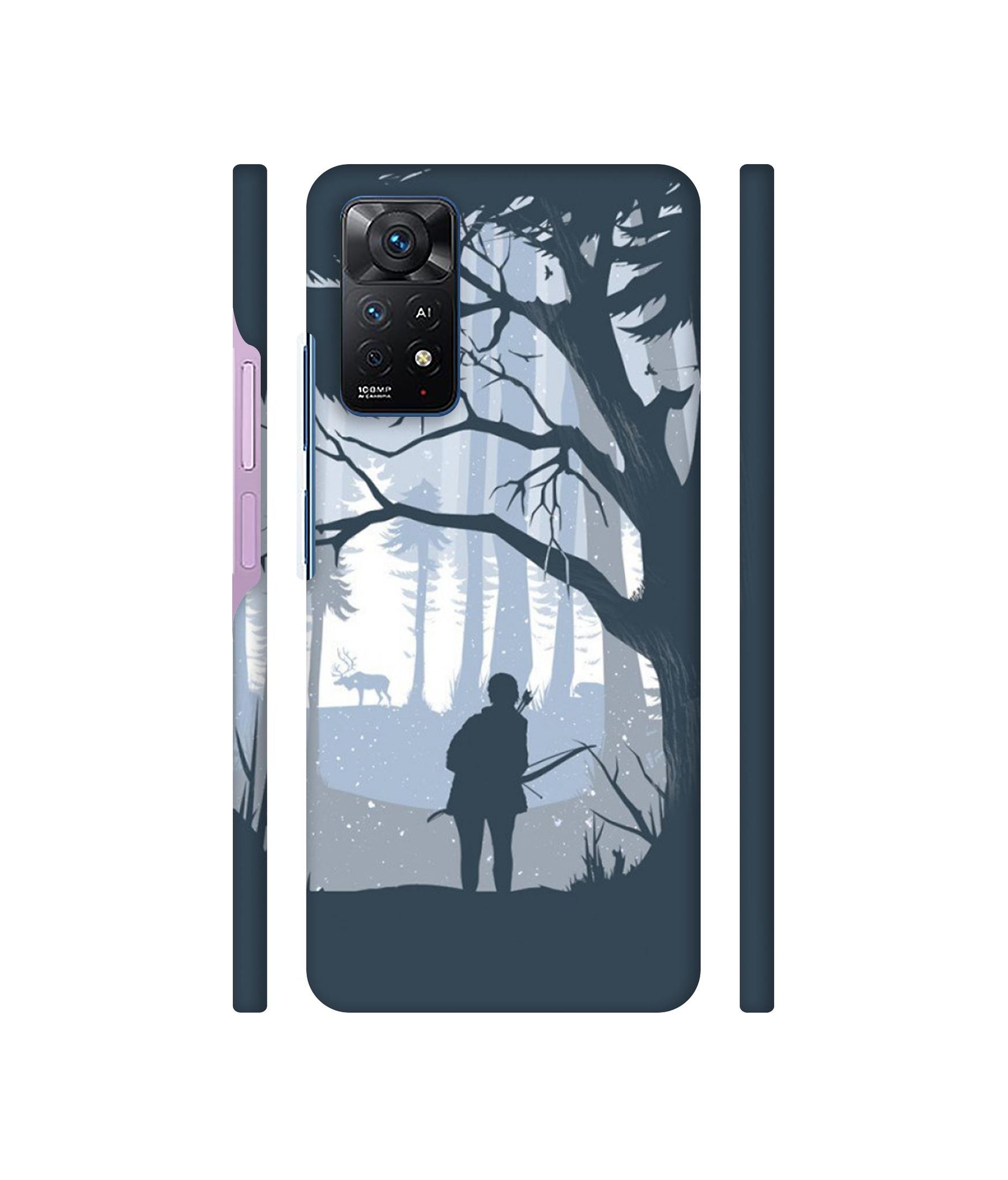 Hunter Designer Hard Back Cover for Mi Redmi Note 11 Pro Plus 5G