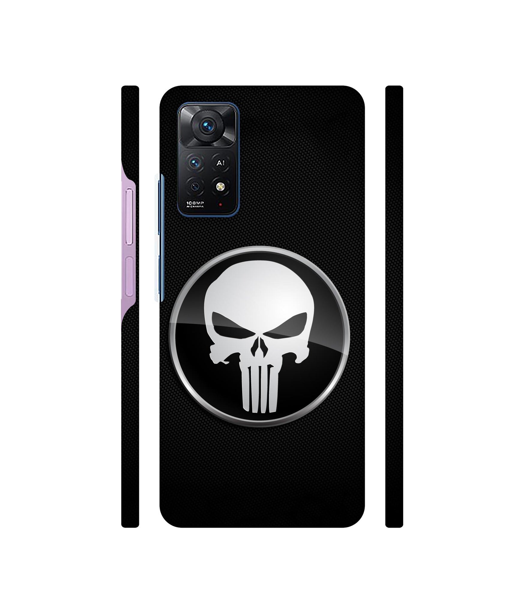 Skull Pattern Designer Hard Back Cover for Mi Redmi Note 11 Pro Plus 5G