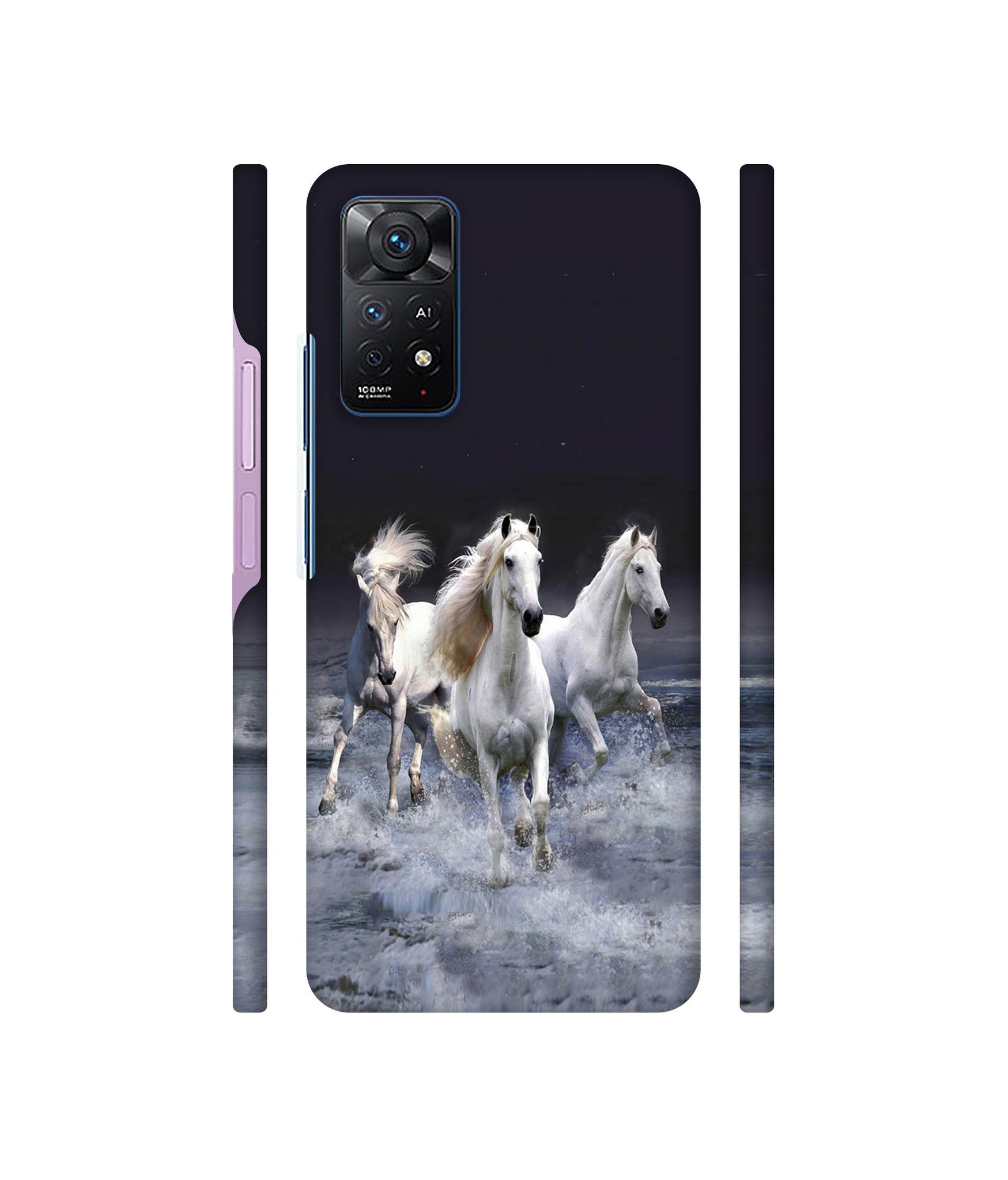 Mystic Horse Designer Hard Back Cover for Mi Redmi Note 11 Pro Plus 5G