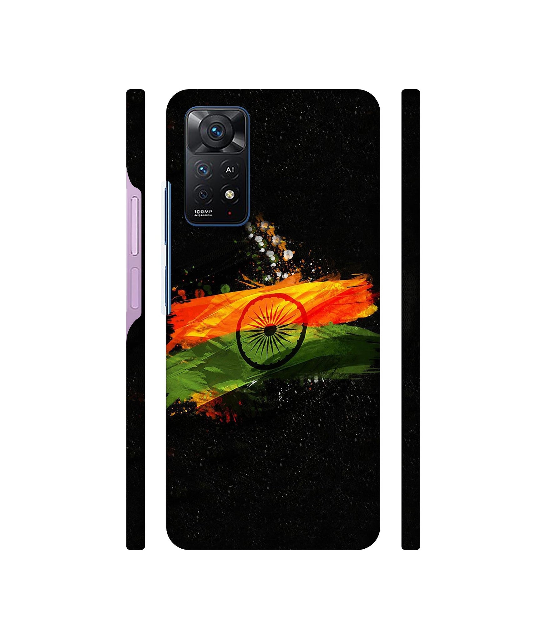 Indian Flag Designer Hard Back Cover for Mi Redmi Note 11 Pro Plus 5G