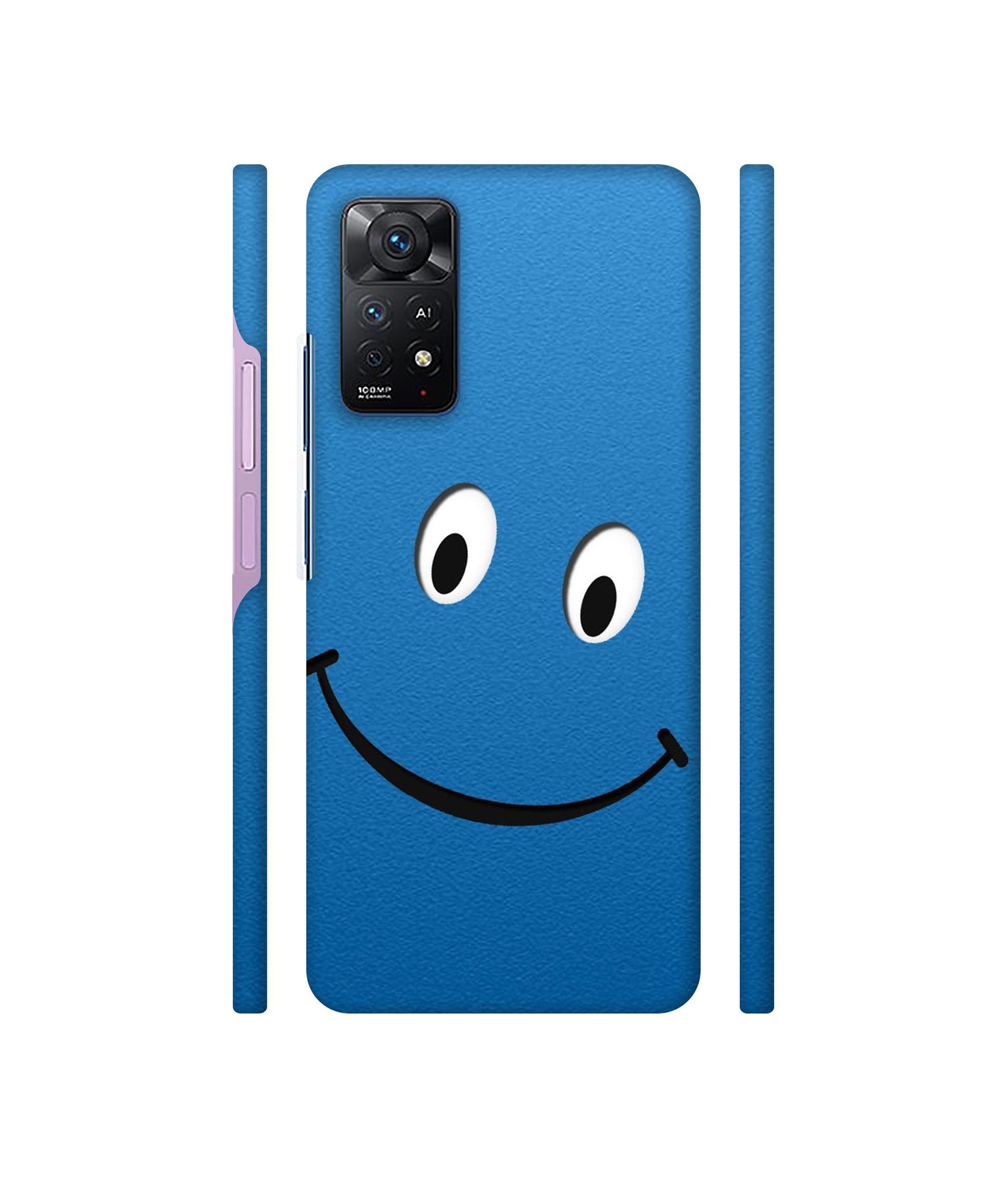 Smile Face Designer Hard Back Cover for Mi Redmi Note 11 Pro Plus 5G