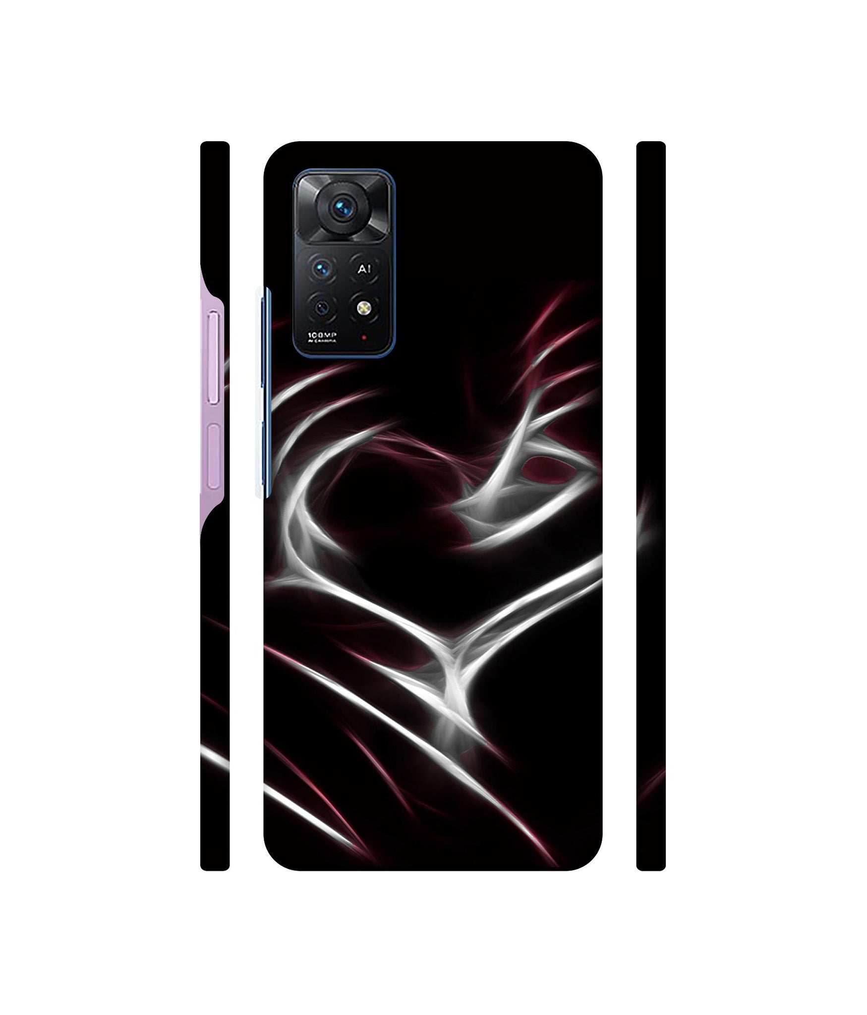 Heart Line Designer Hard Back Cover for Mi Redmi Note 11 Pro Plus 5G