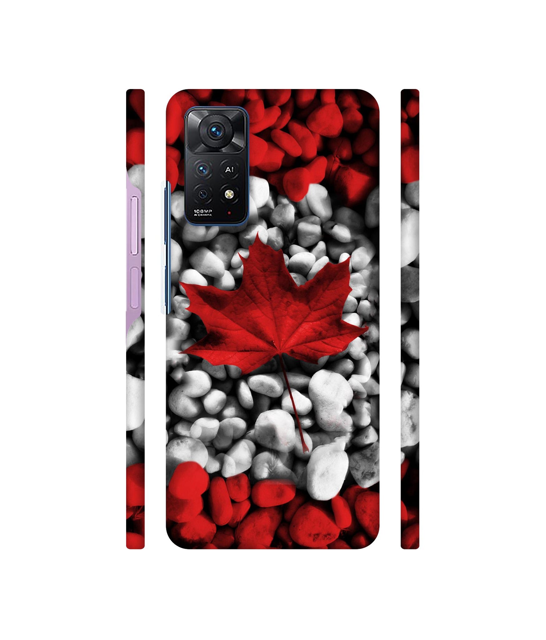Canada Leaves Flag Designer Hard Back Cover for Mi Redmi Note 11 Pro Plus 5G