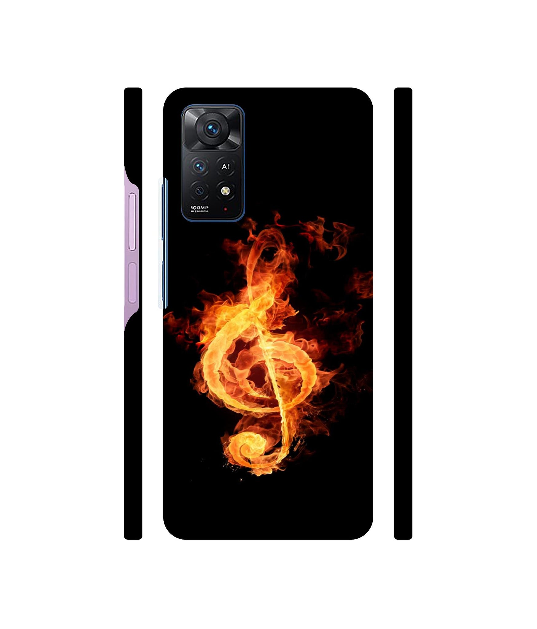 Fire Note Designer Hard Back Cover for Mi Redmi Note 11 Pro Plus 5G