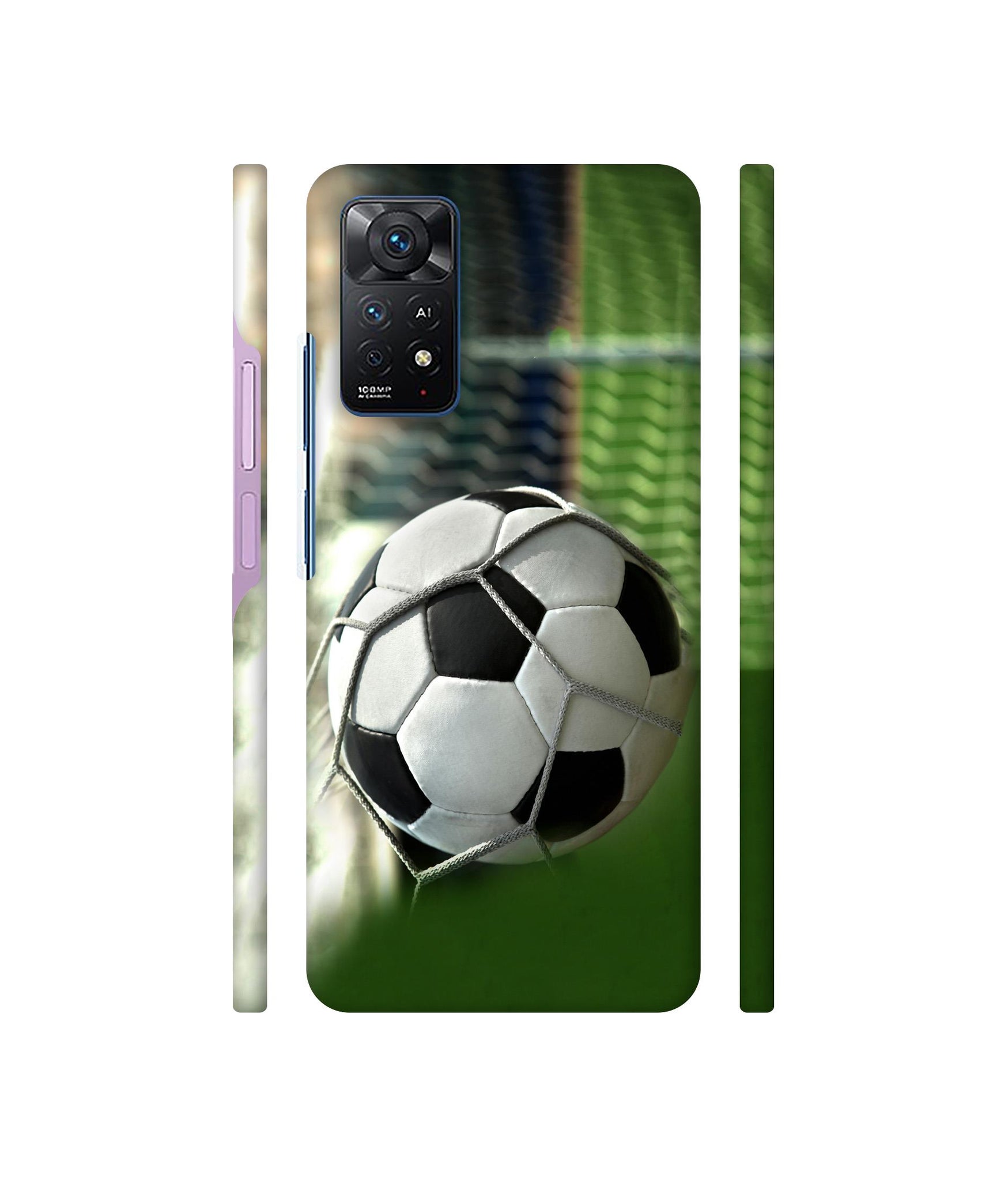 Football Designer Hard Back Cover for Mi Redmi Note 11 Pro Plus 5G