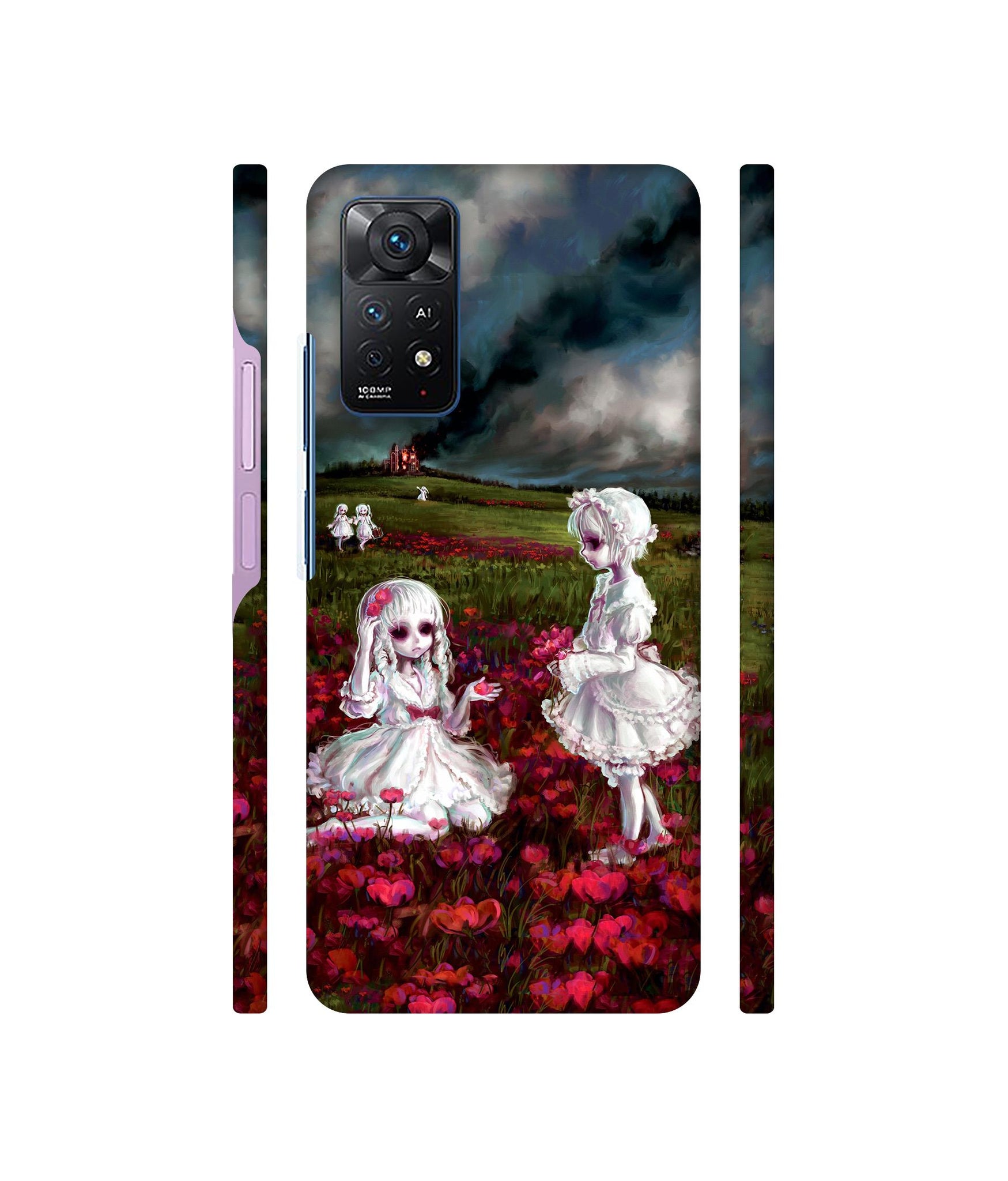 Vampires Girls Designer Hard Back Cover for Mi Redmi Note 11 Pro Plus 5G