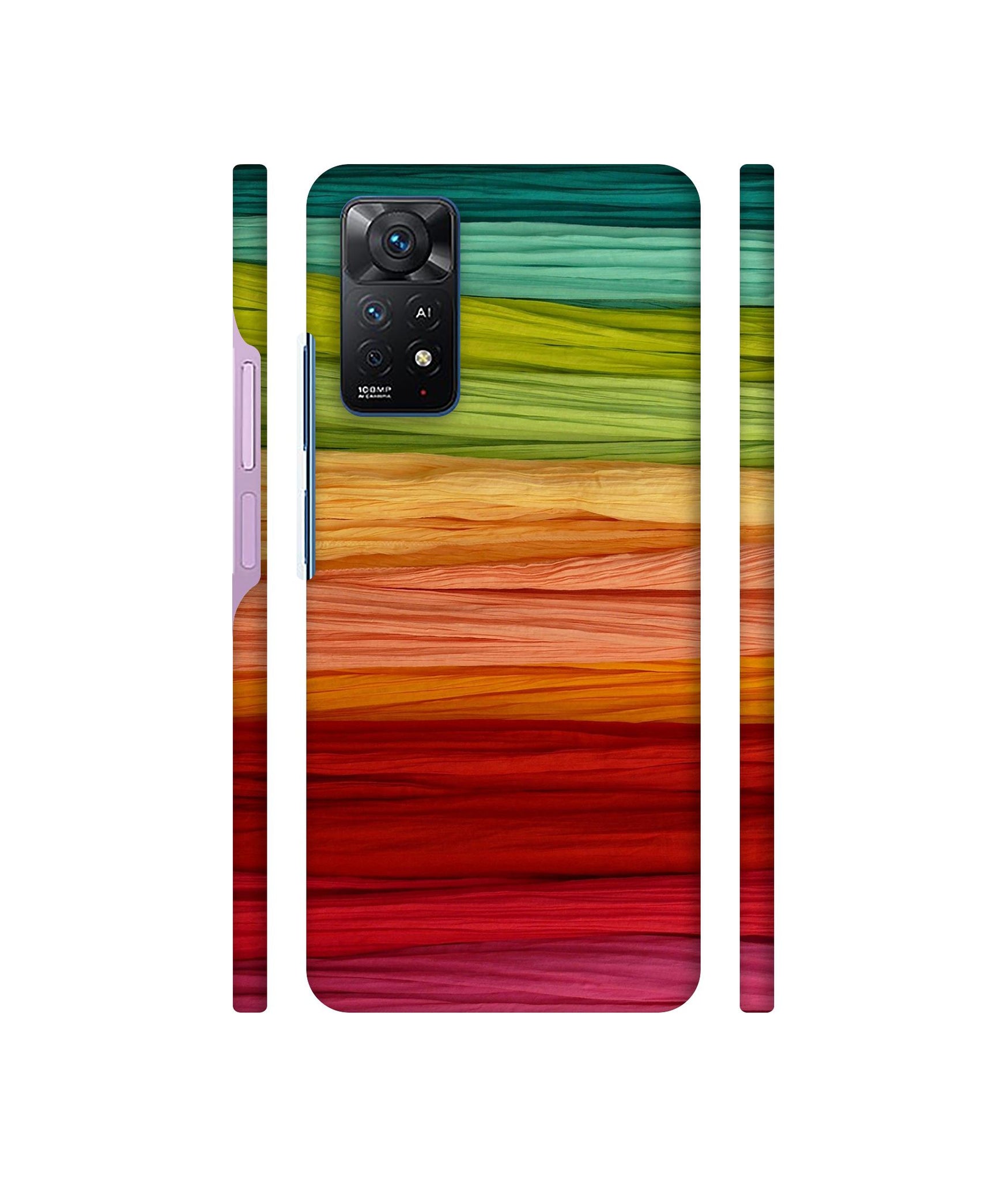 Colorful Thread Designer Hard Back Cover for Mi Redmi Note 11 Pro Plus 5G