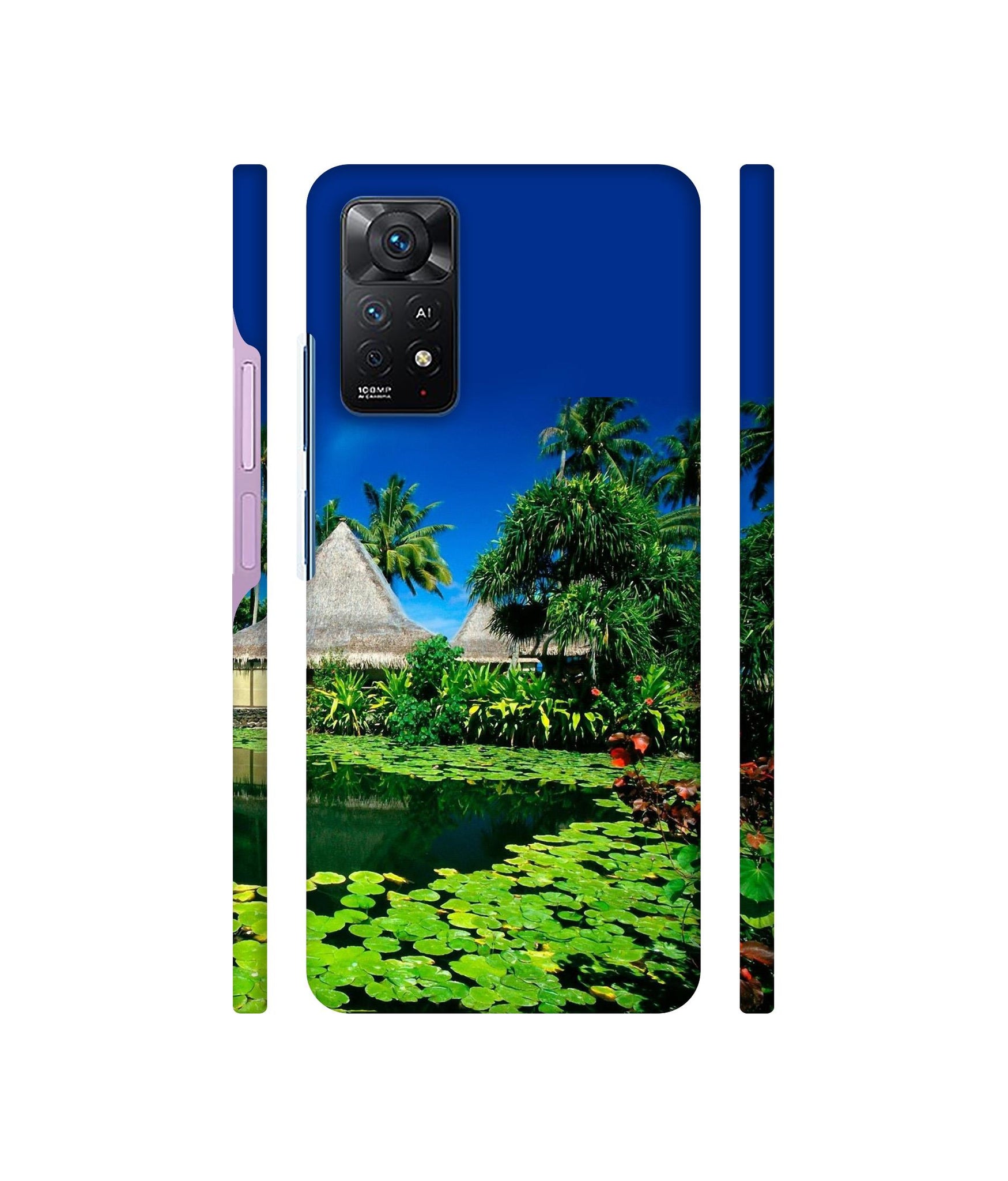 Tropics Water Designer Hard Back Cover for Mi Redmi Note 11 Pro Plus 5G
