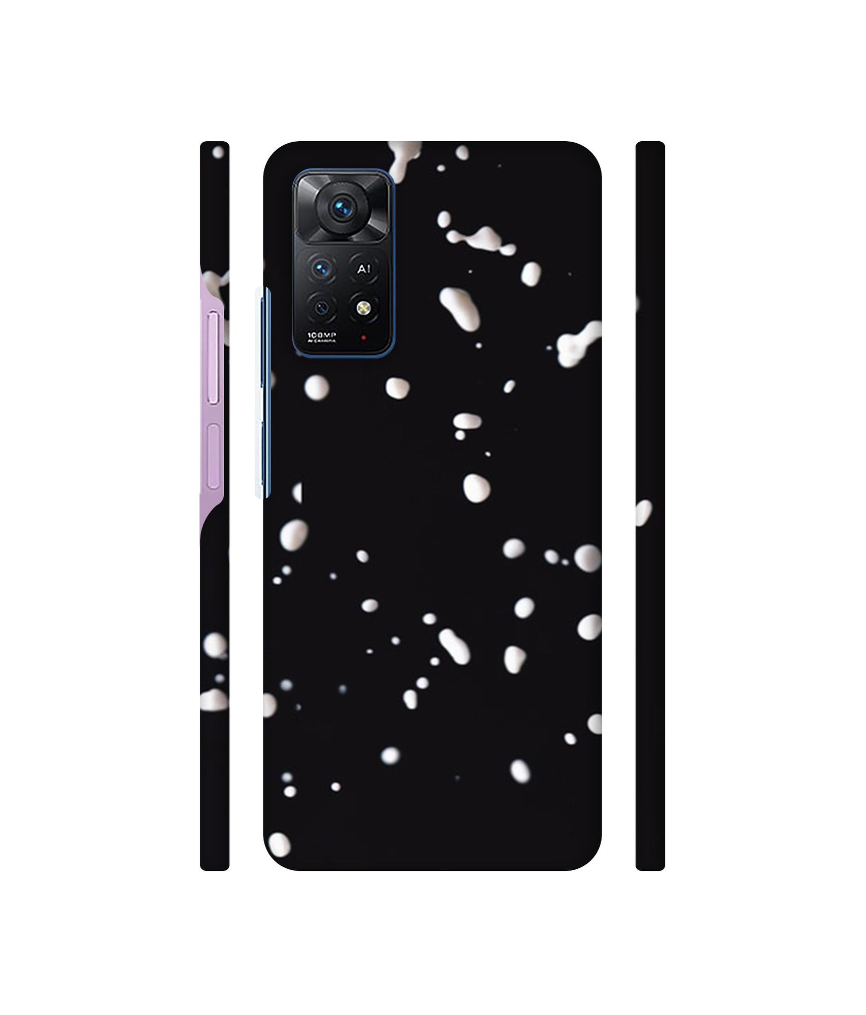 Milk Splash Designer Hard Back Cover for Mi Redmi Note 11 Pro Plus 5G
