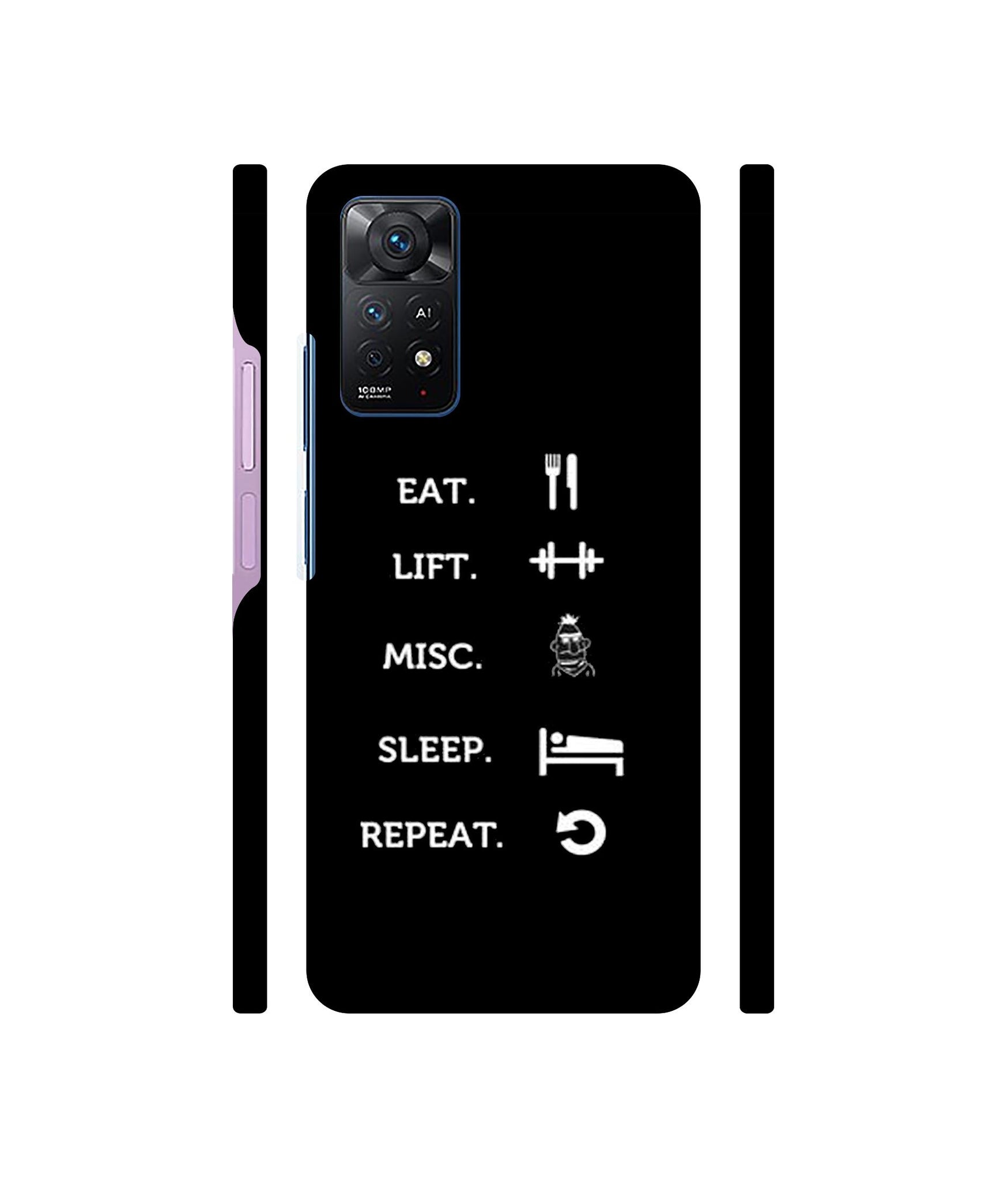 Life Tool Quote Designer Hard Back Cover for Mi Redmi Note 11 Pro Plus 5G