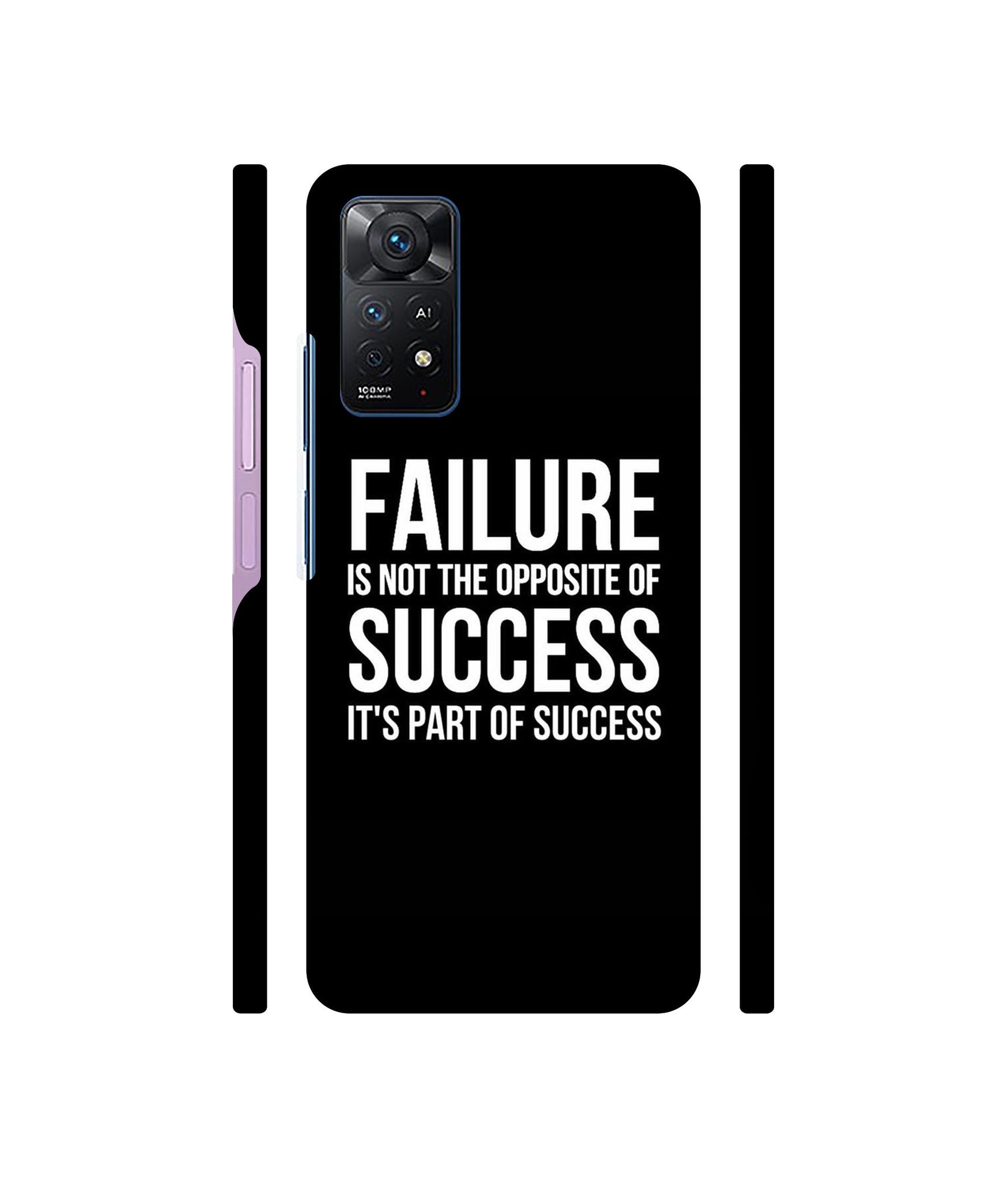 Motivational Quote Designer Hard Back Cover for Mi Redmi Note 11 Pro Plus 5G