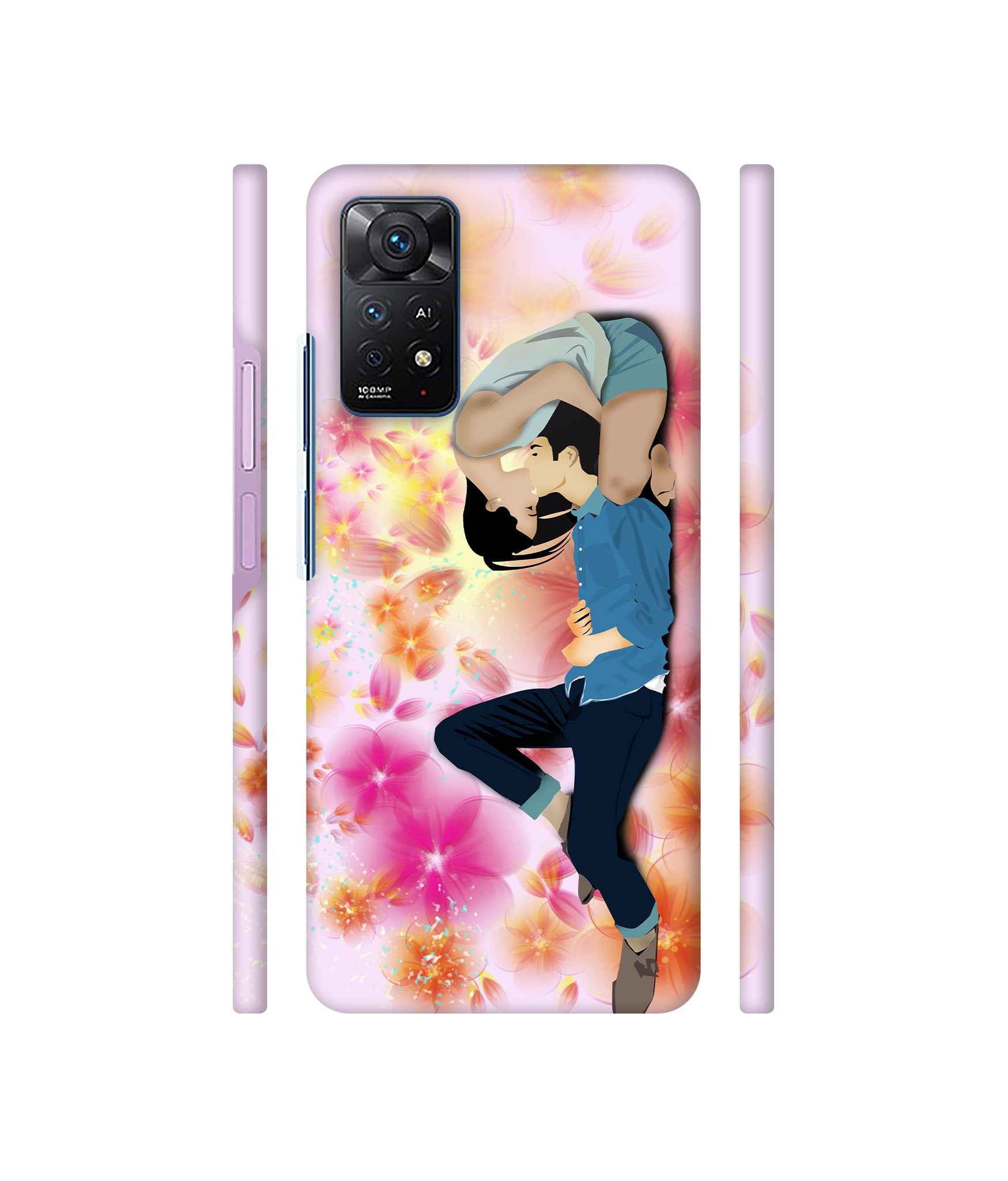 Couple Love Designer Hard Back Cover for Mi Redmi Note 11 Pro Plus 5G