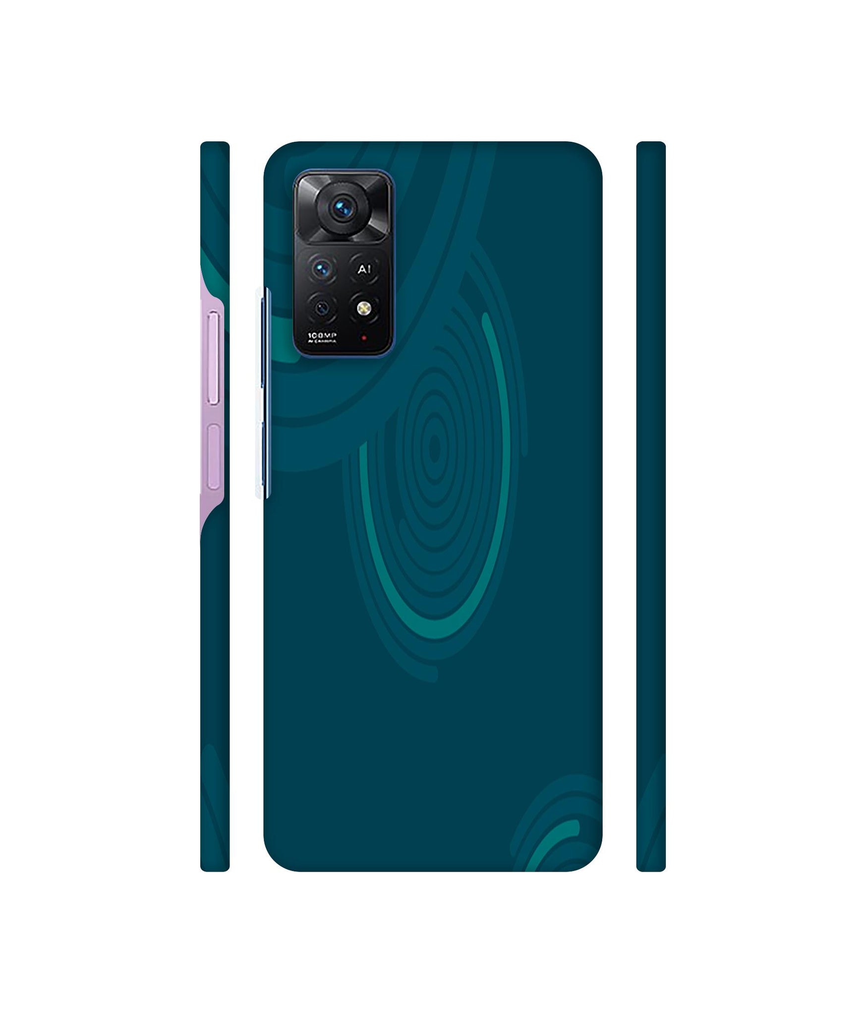 Round Texture Designer Hard Back Cover for Mi Redmi Note 11 Pro Plus 5G