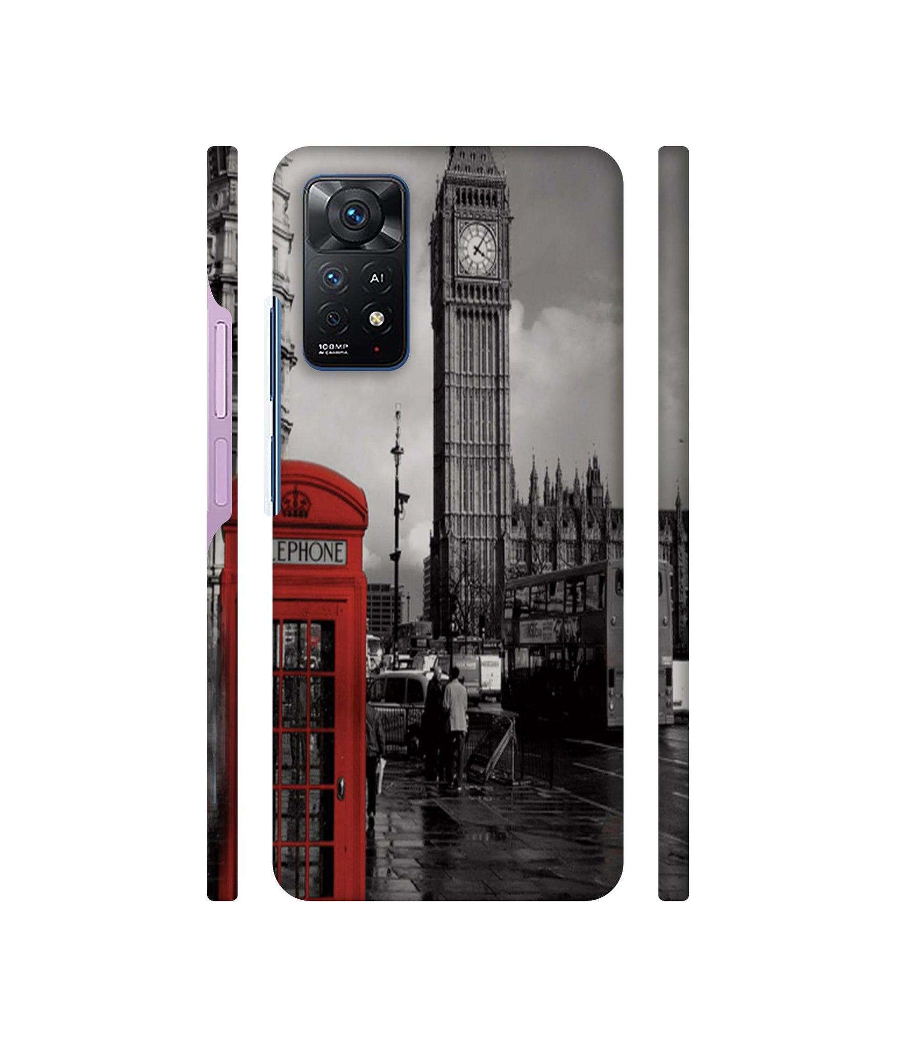 London Theme Designer Hard Back Cover for Mi Redmi Note 11 Pro Plus 5G