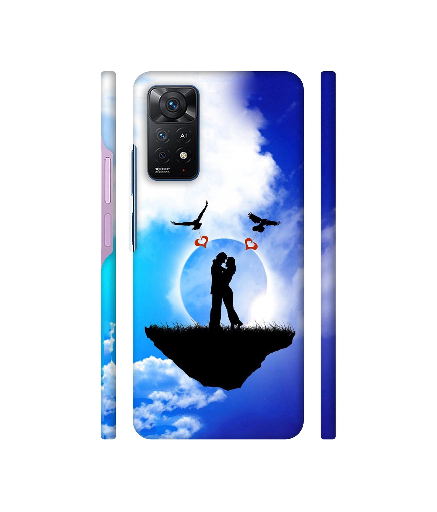 Flying Love Designer Hard Back Cover for Mi Redmi Note 11 Pro Plus 5G