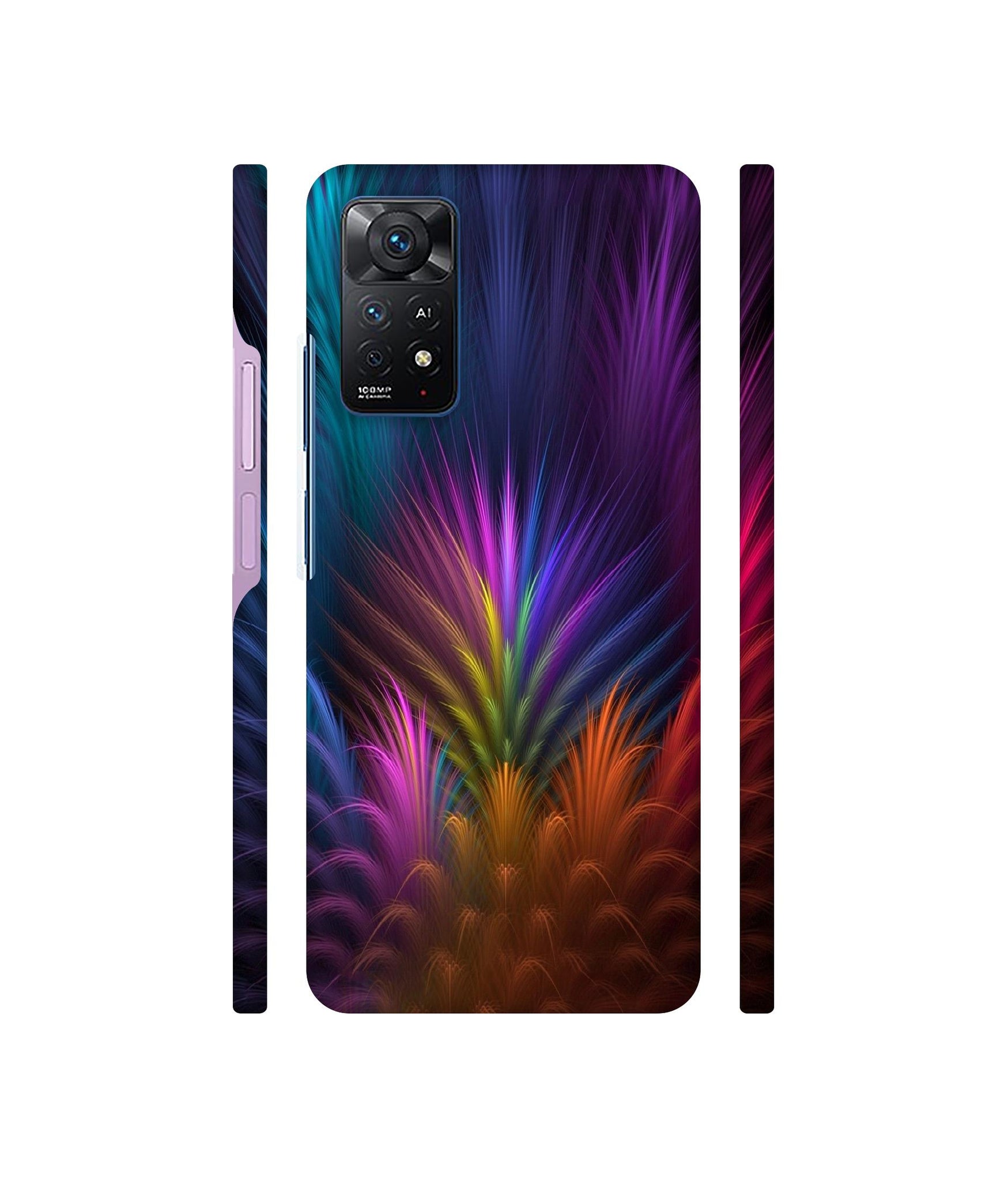 Multicoloured Designer Hard Back Cover for Mi Redmi Note 11 Pro Plus 5G