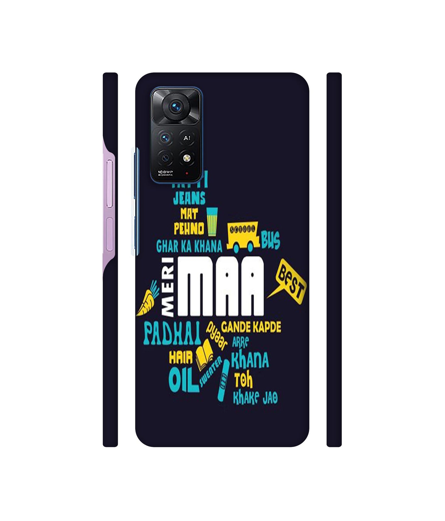Maa Designer Hard Back Cover for Mi Redmi Note 11 Pro Plus 5G