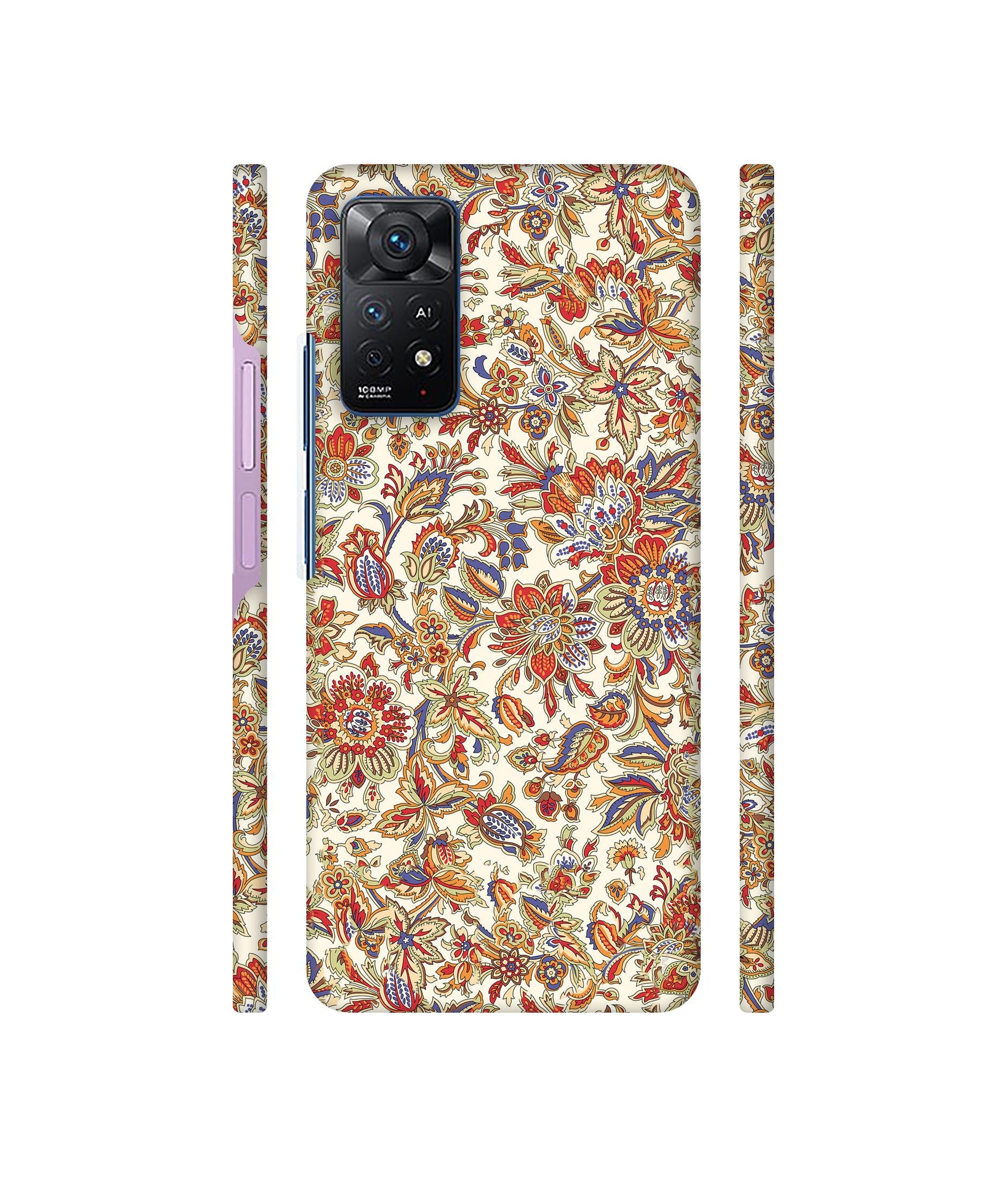 Floral Designer Hard Back Cover for Mi Redmi Note 11 Pro Plus 5G