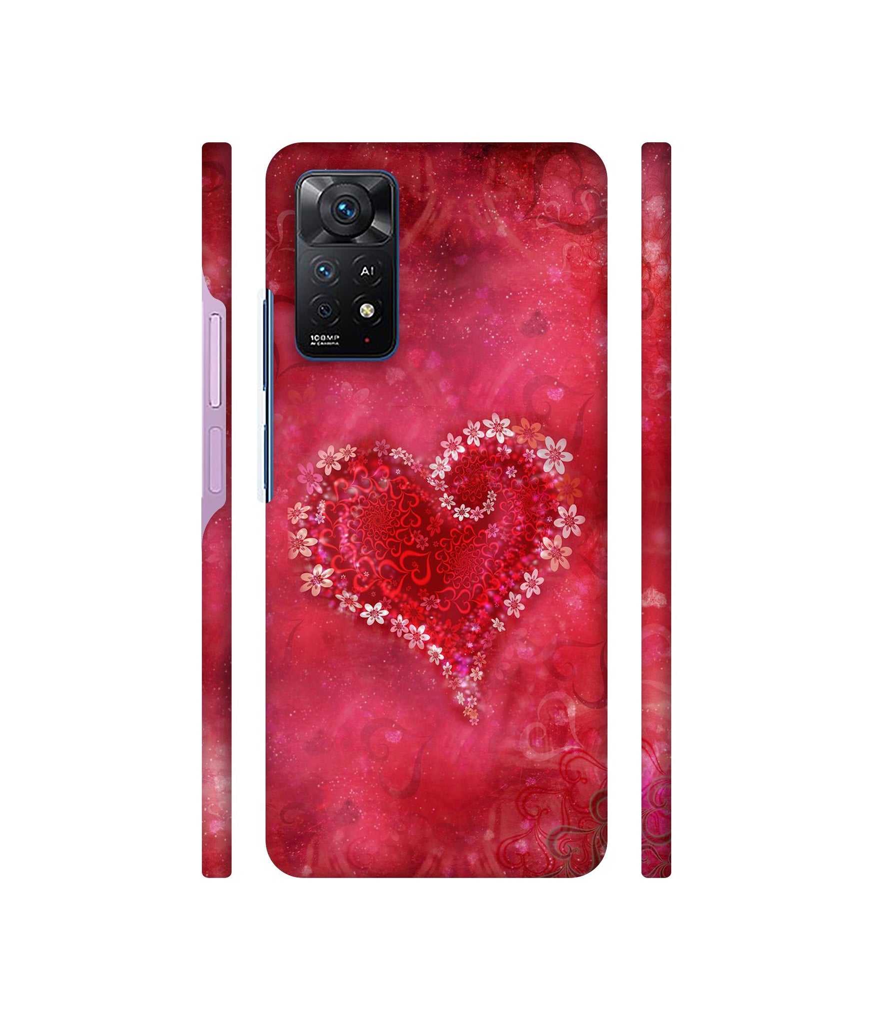 Heart Designer Hard Back Cover for Mi Redmi Note 11 Pro Plus 5G