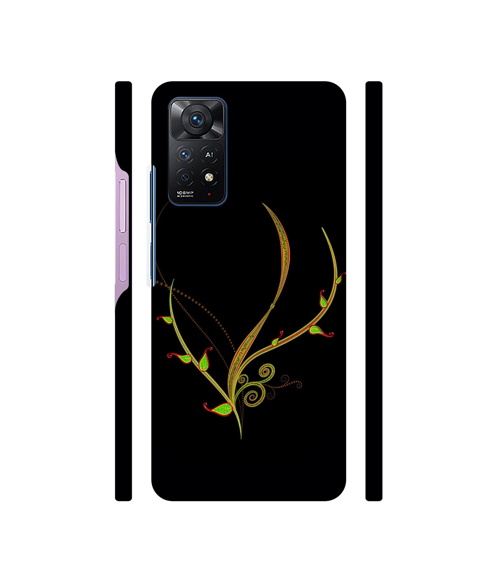 Yellow Pattern Designer Hard Back Cover for Mi Redmi Note 11 Pro Plus 5G