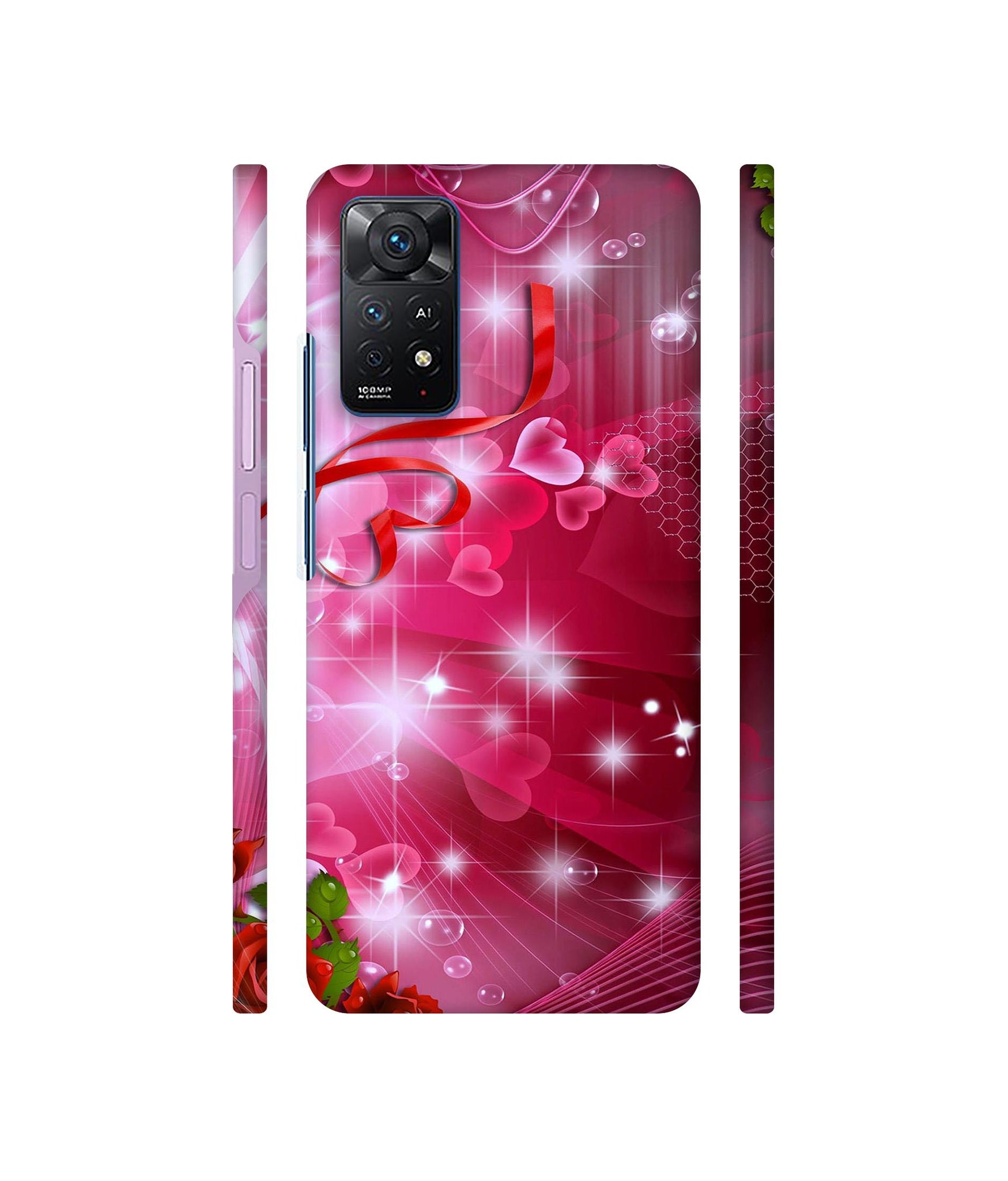 Love Designer Hard Back Cover for Mi Redmi Note 11 Pro Plus 5G