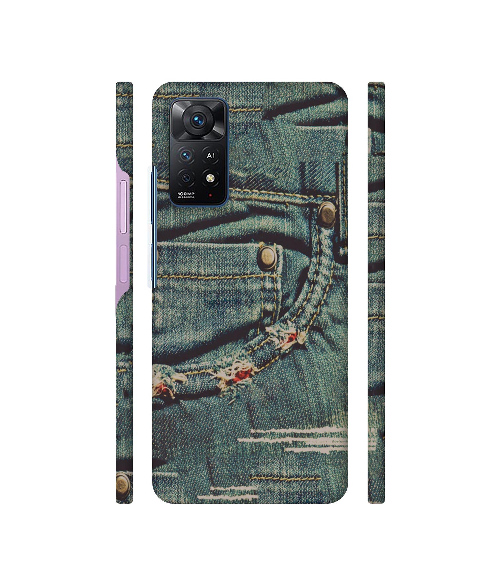 Jeans Designer Hard Back Cover for Mi Redmi Note 11 Pro Plus 5G