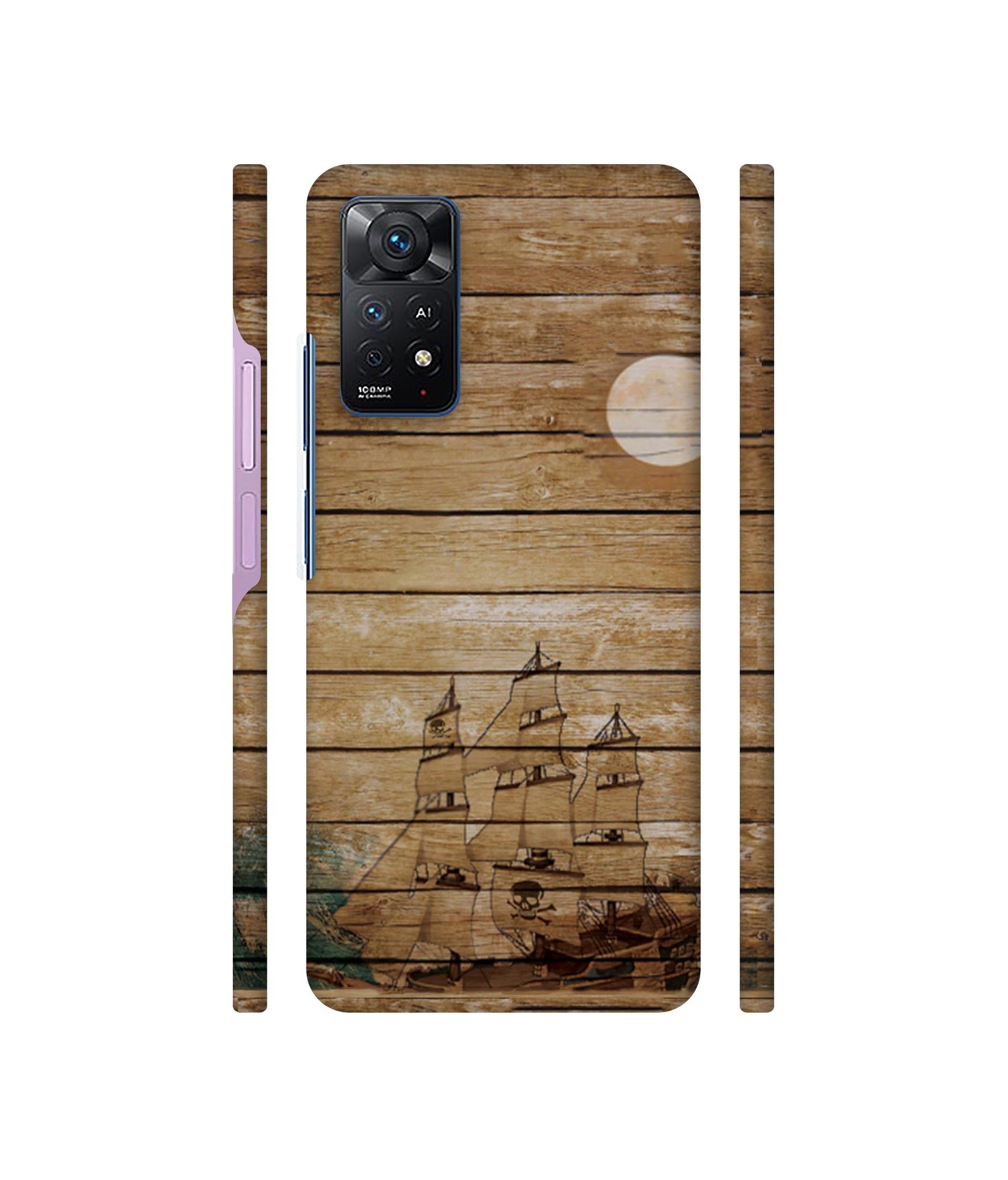 Wooden Pattern Designer Hard Back Cover for Mi Redmi Note 11 Pro Plus 5G